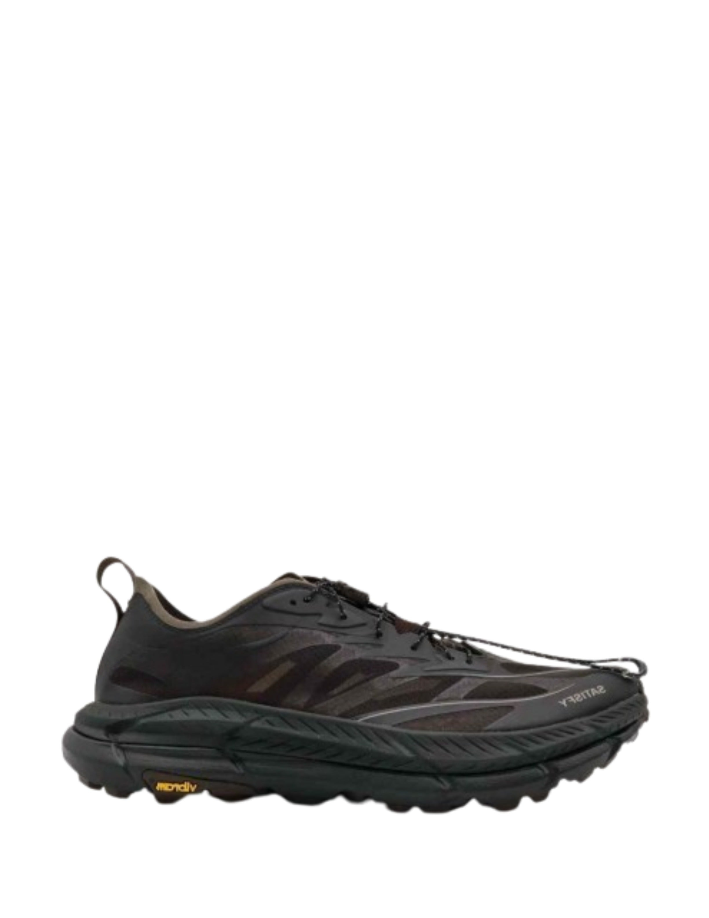 Hoka x Satisfy One Mafate Speed 4 Lite Coffee