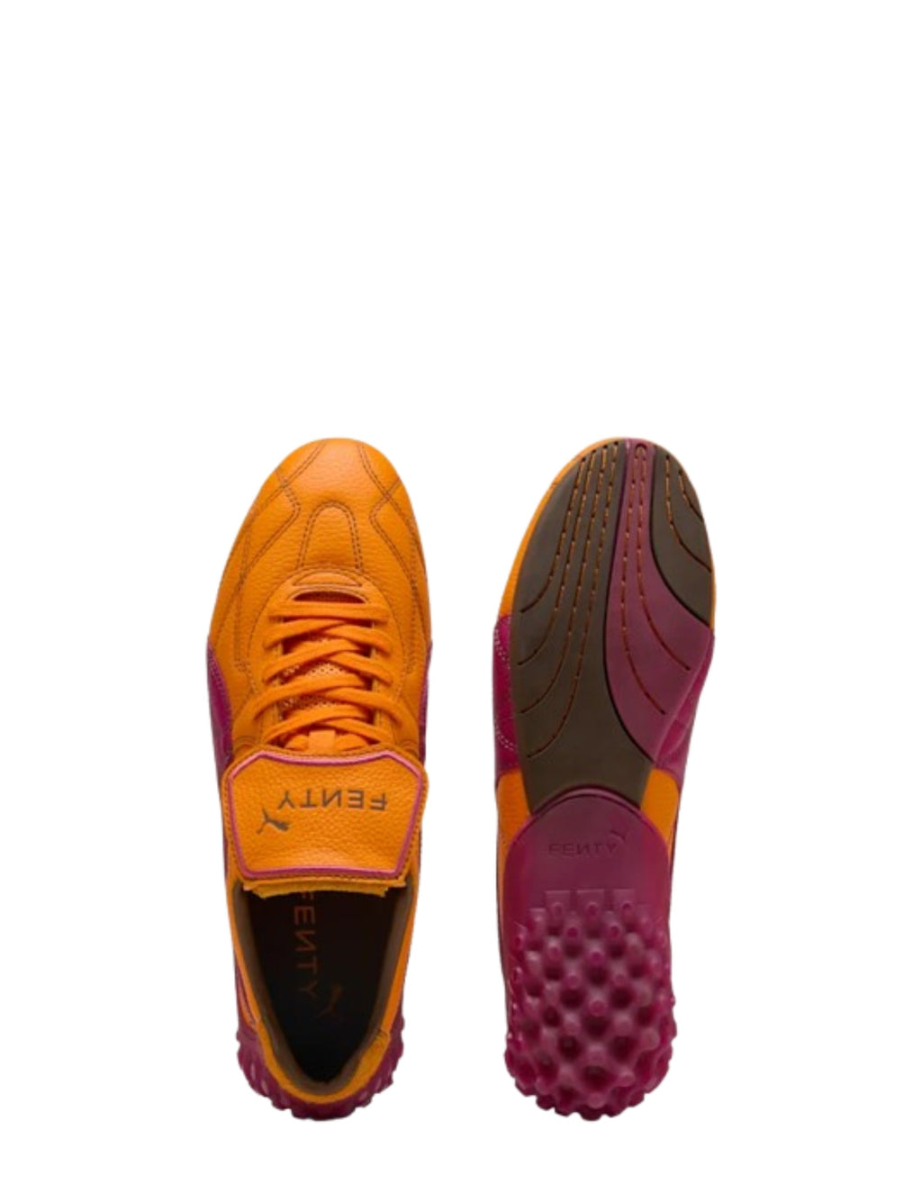 Fenty x Pumaa Avanti LS Stitched Leather Orange Fix