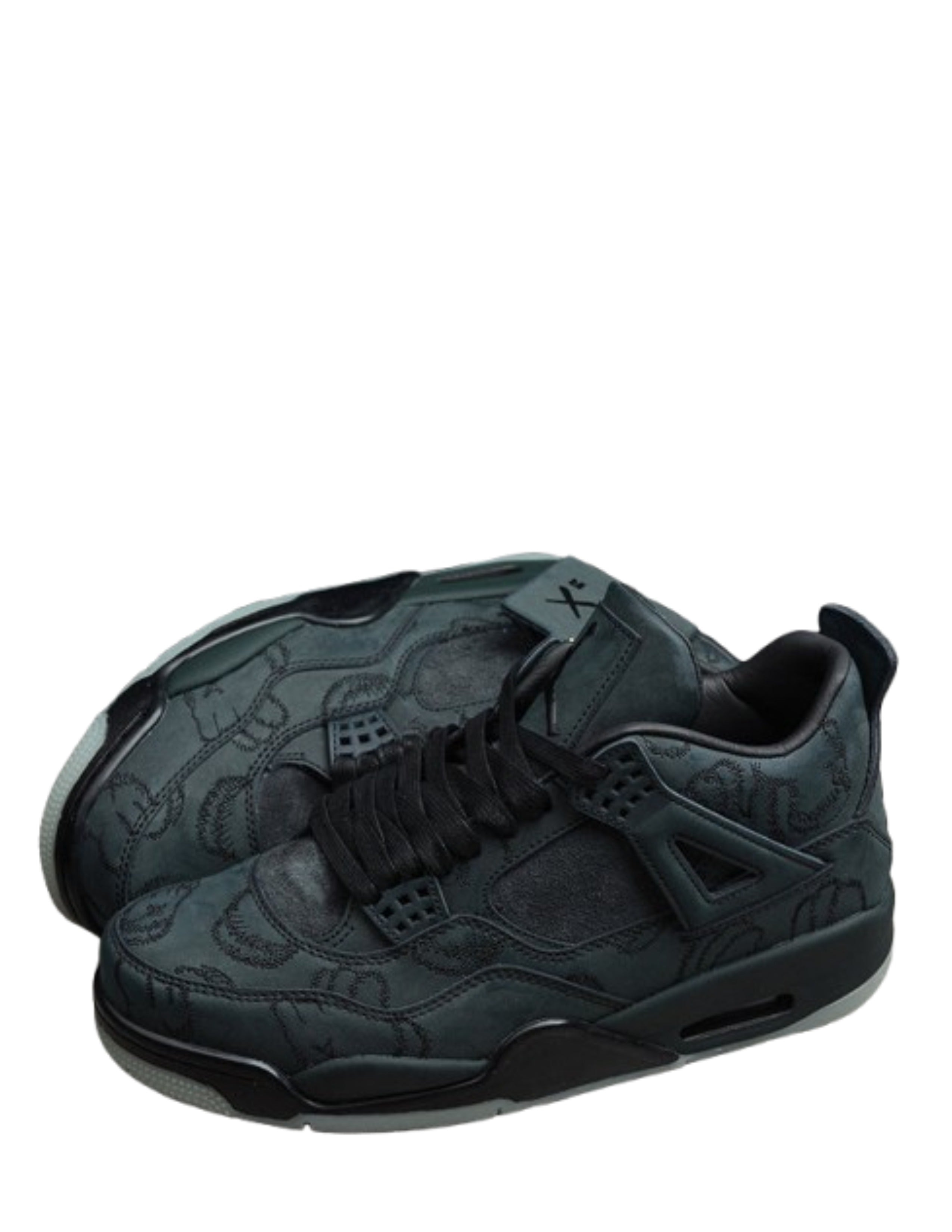 Jordan retro 4 kaws olive