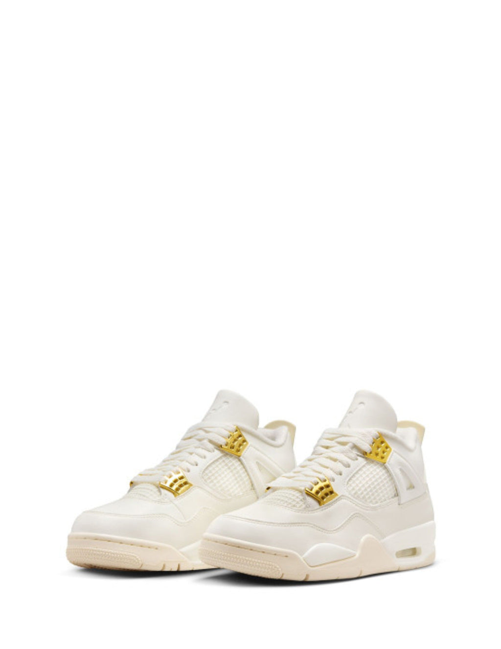 Nikee Air Jordan Retro 4 Metallic Gold