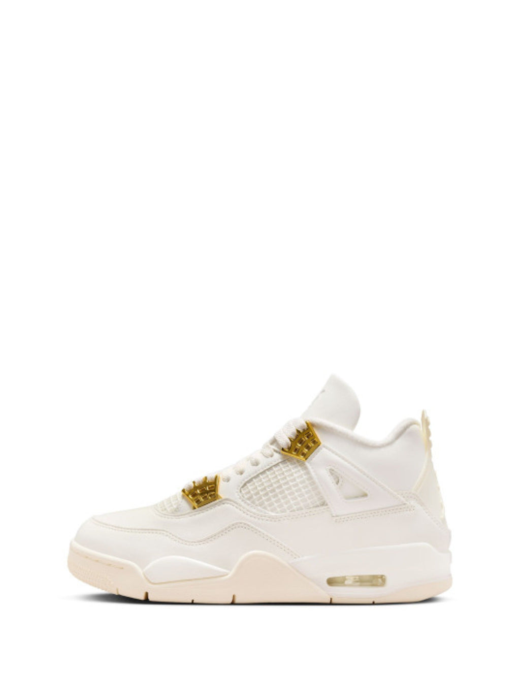 Nikee Air Jordan Retro 4 Metallic Gold