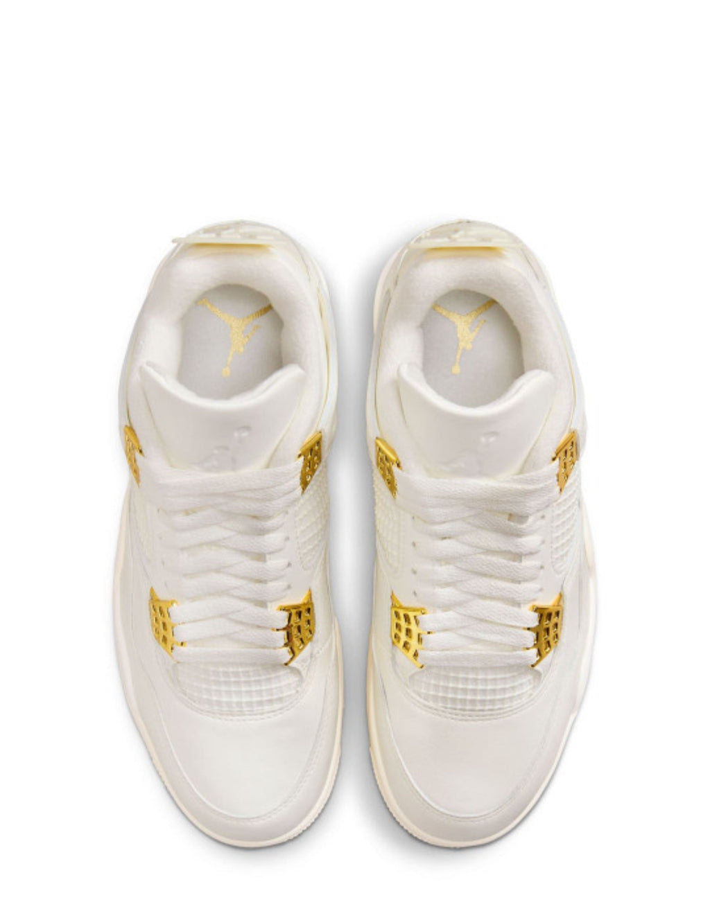 Nikee Air Jordan Retro 4 Metallic Gold