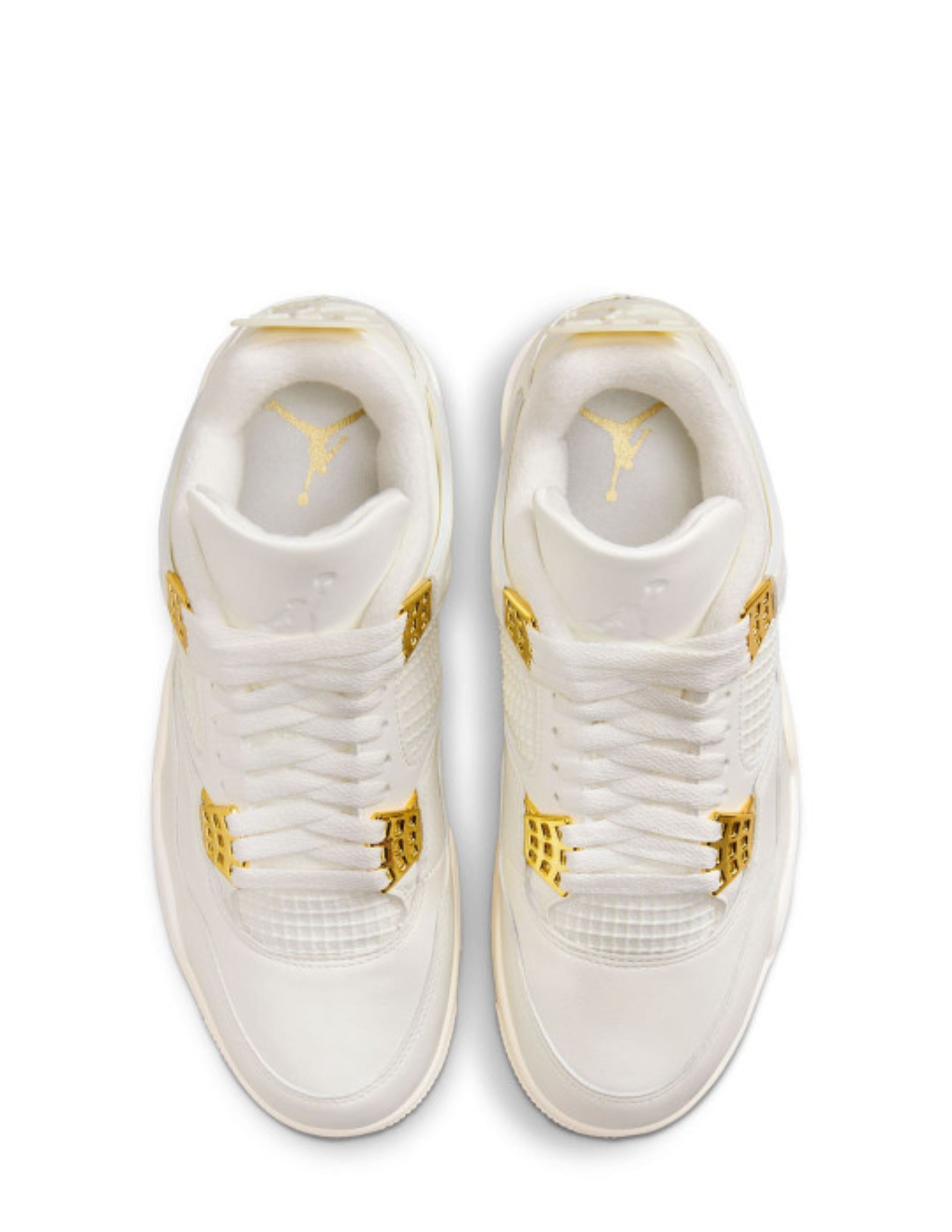 Nikee Air Jordan Retro 4 Metallic Gold