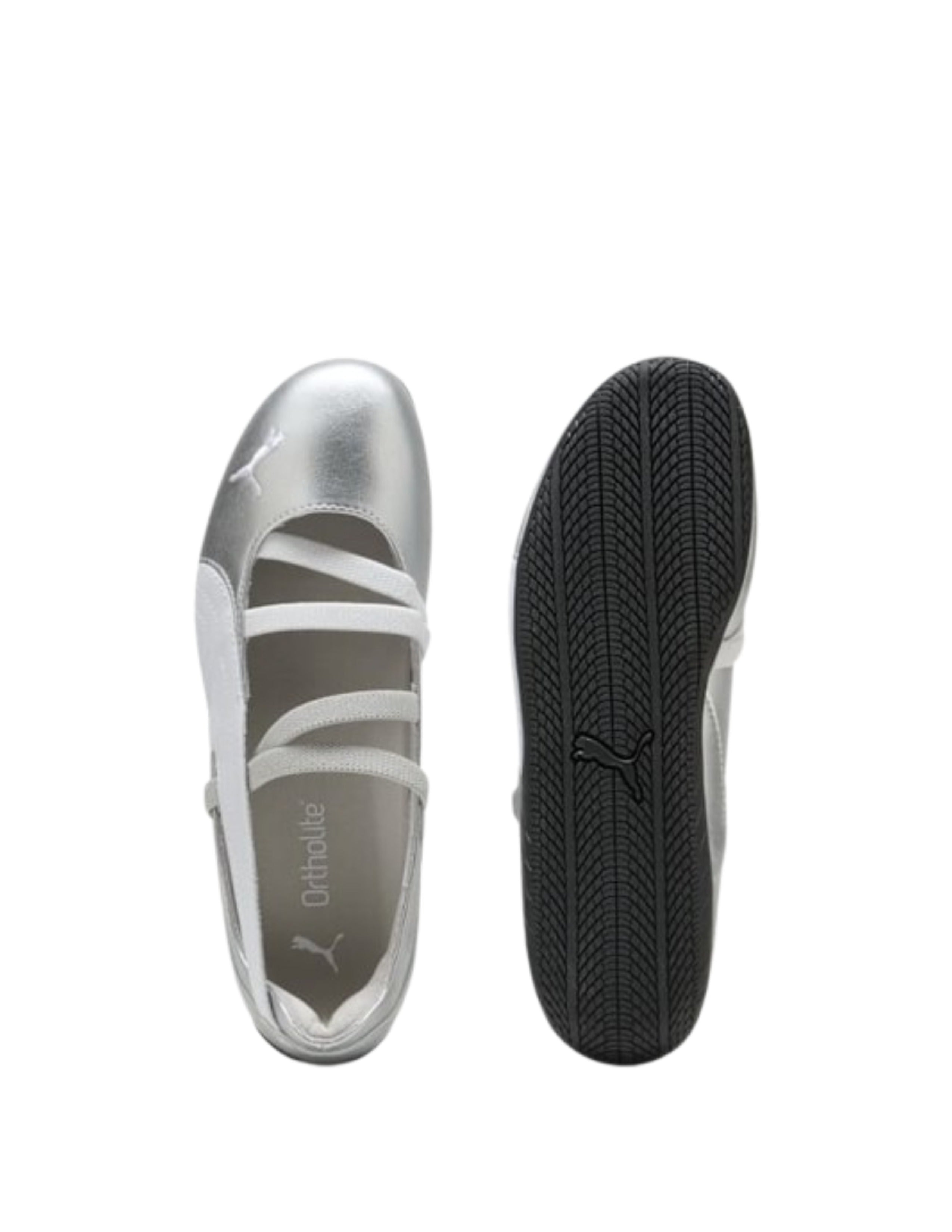 Pumaa speedcat ballet SILVER WHITE for her
