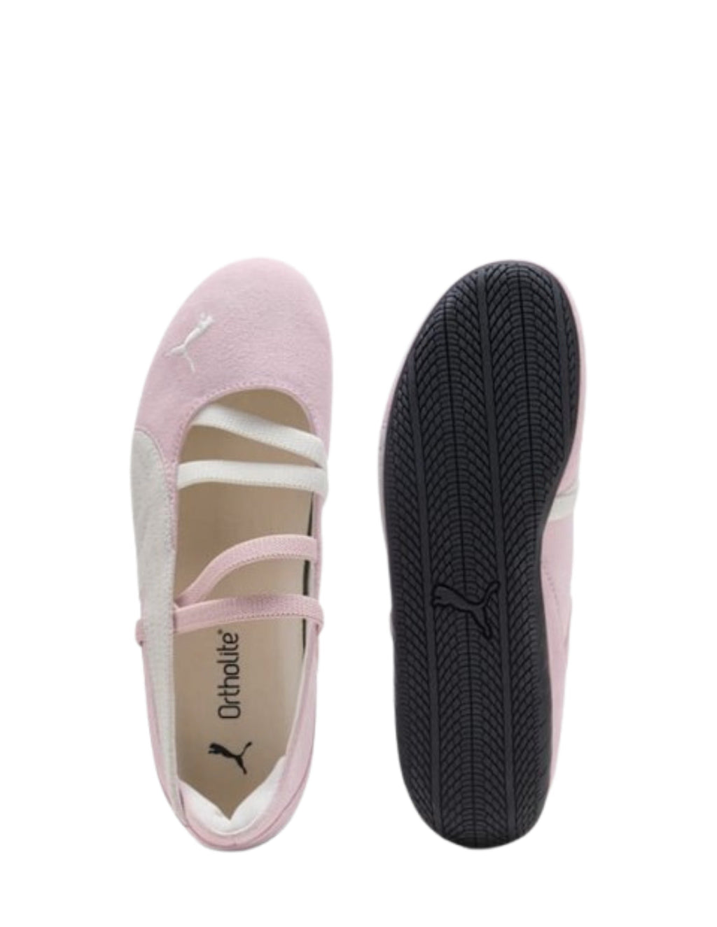 PUMAA SPEEDCAT PRM BALLET WHITE PINK for her