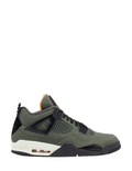 Nikee Air Jordan Retro4 x undefeatedDeep Green