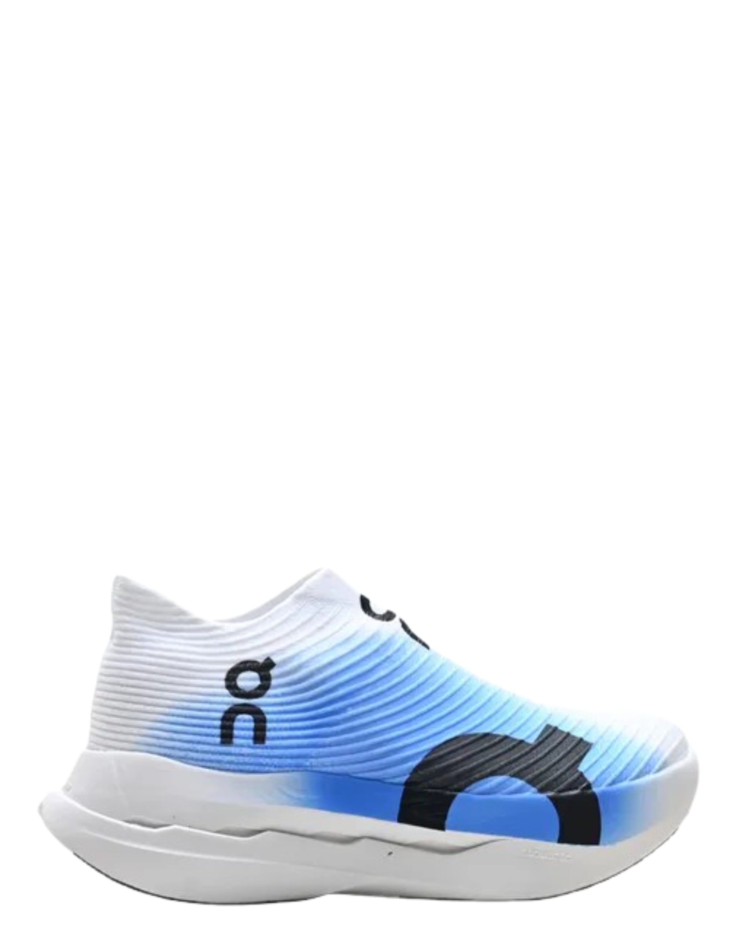 On Cloudboom Strike LS White blue