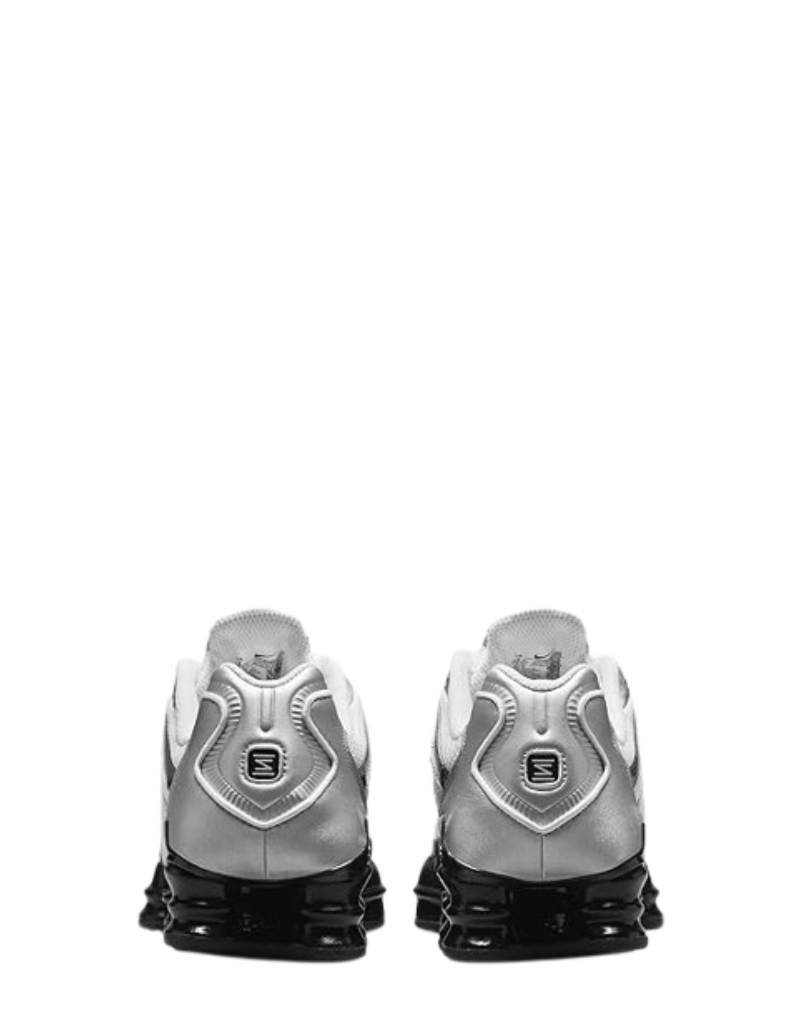 Nikee Shox TL Metallic Silver White Black 215