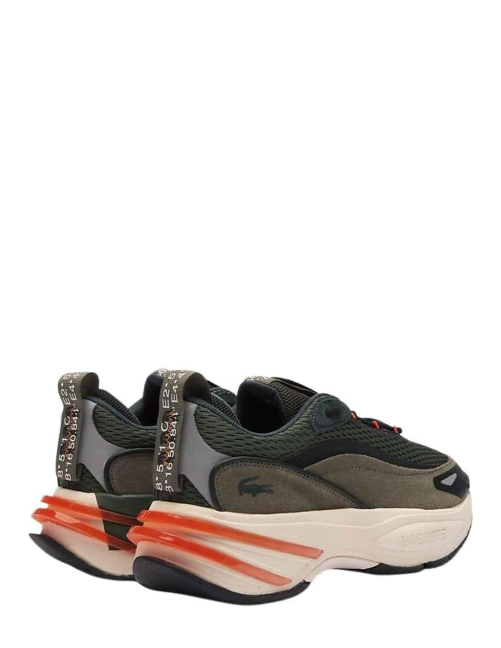 Lacostee Audyssor Orange Green offf White