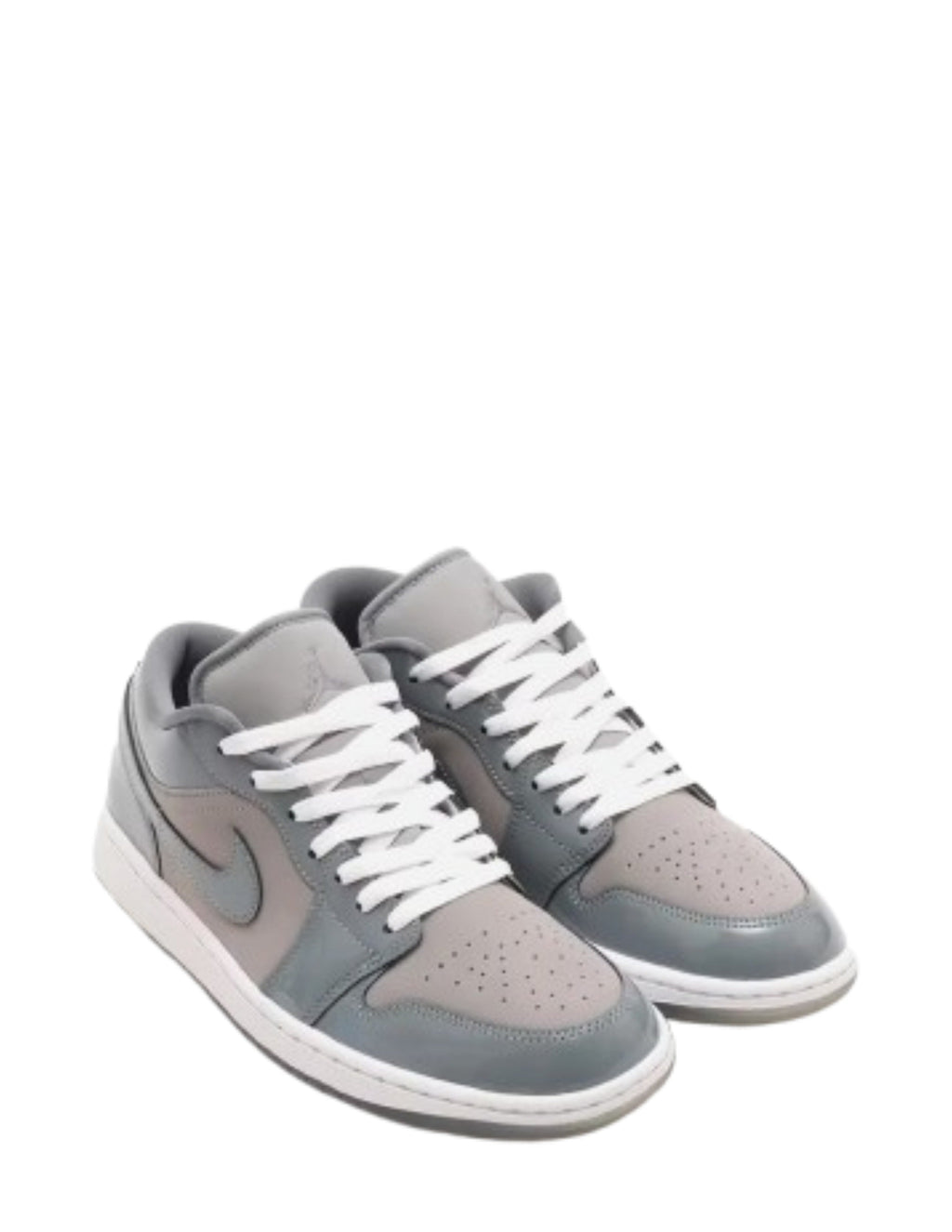 Nikee Air Jordan 1 Low SE MEDIUM GREY COOL GREY WHITE