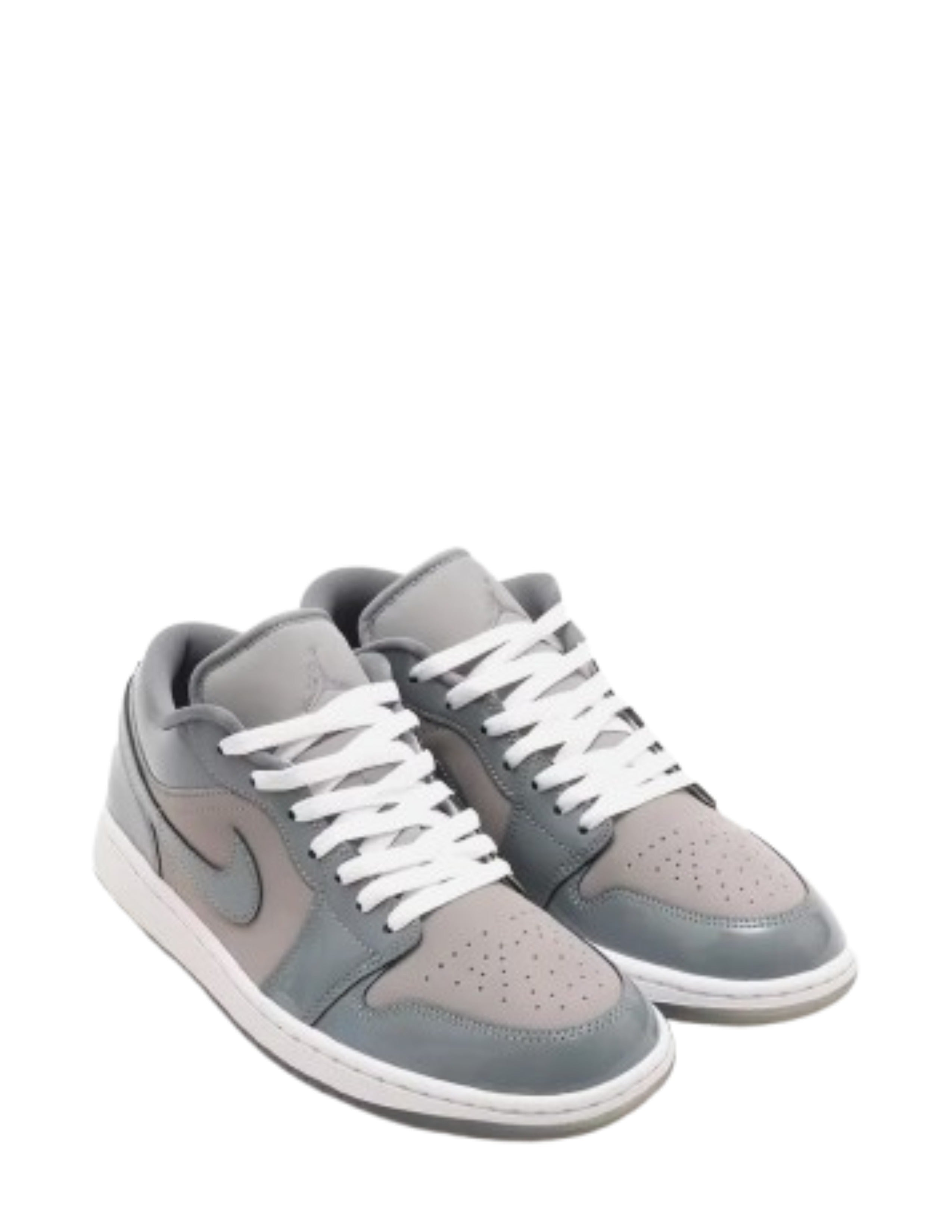 Nikee Air Jordan 1 Low SE MEDIUM GREY COOL GREY WHITE