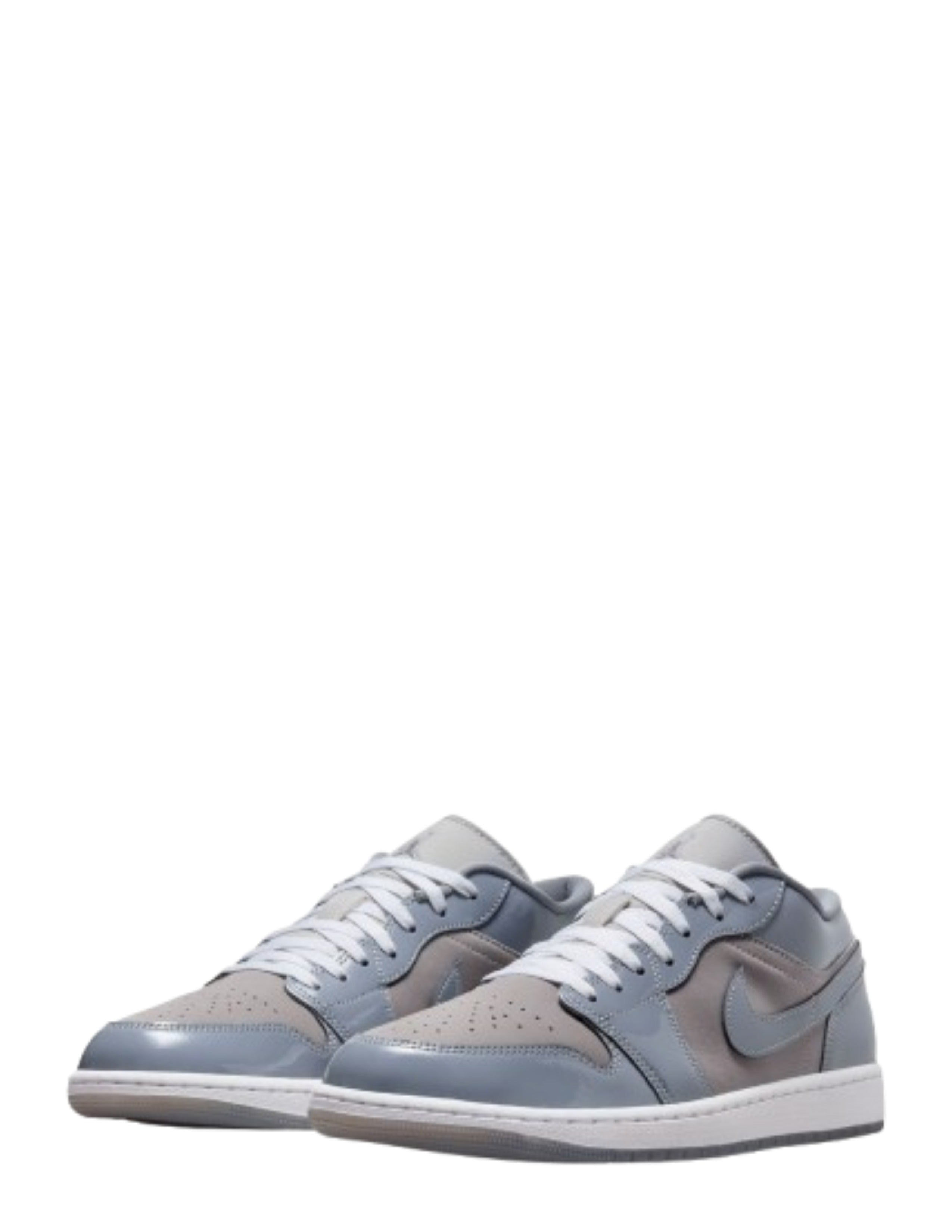 Nikee Air Jordan 1 Low SE MEDIUM GREY COOL GREY WHITE