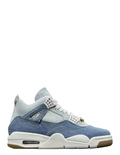 AIR JORDAN RETRO 4 WORN BLUE DENIM