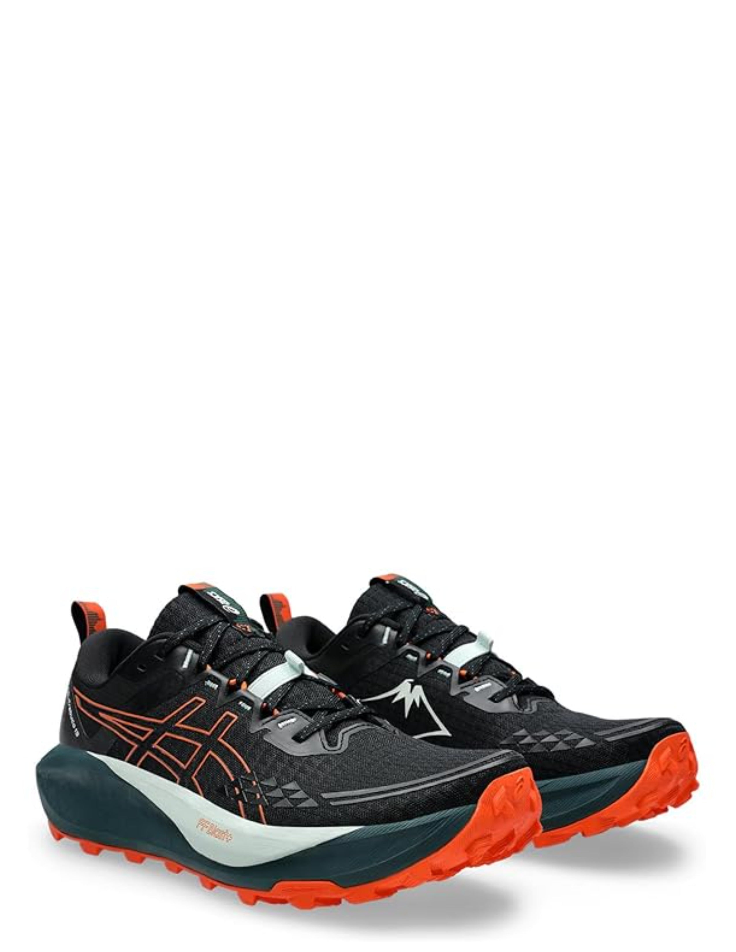 Asicss Gel Trabuco 13 Trail Black Nova Orange 1007