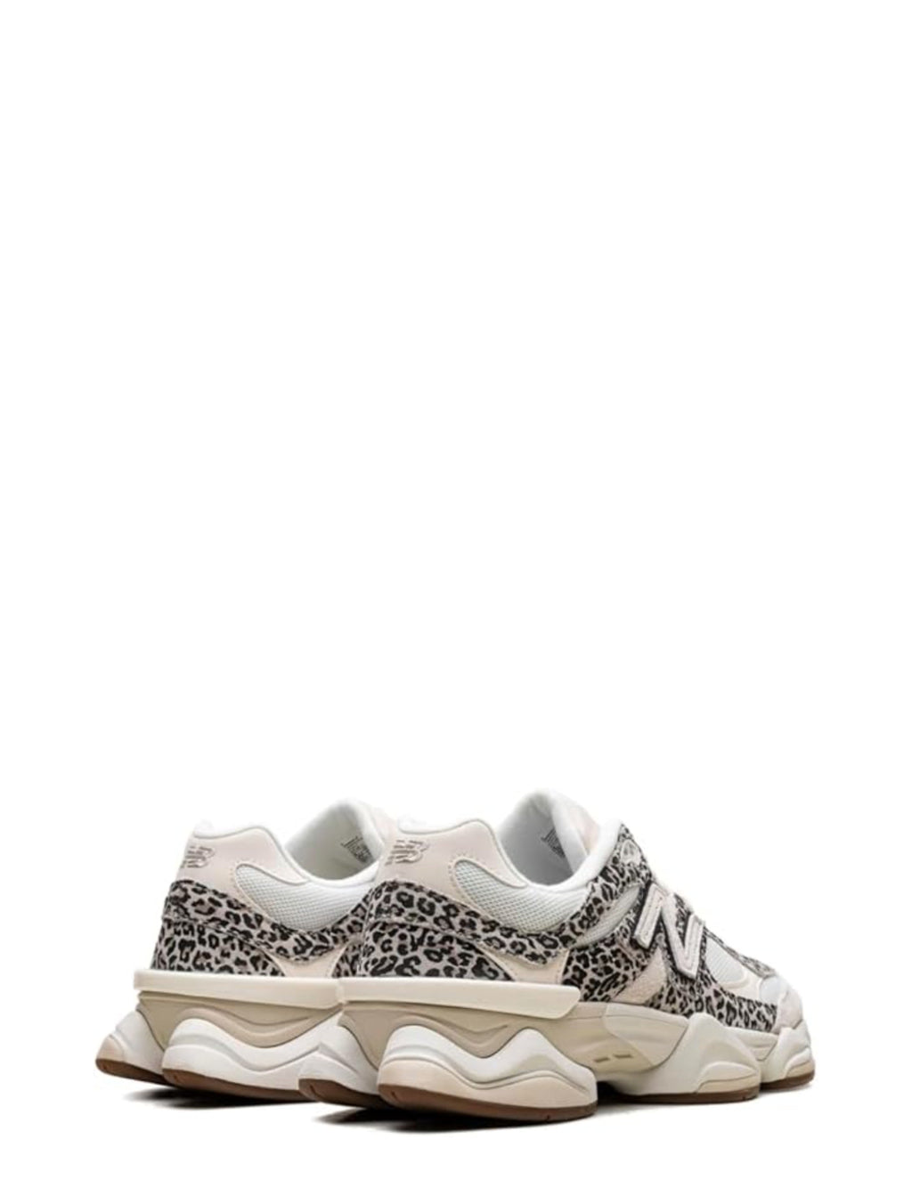 New Balancee 9060 Leopard White Brown