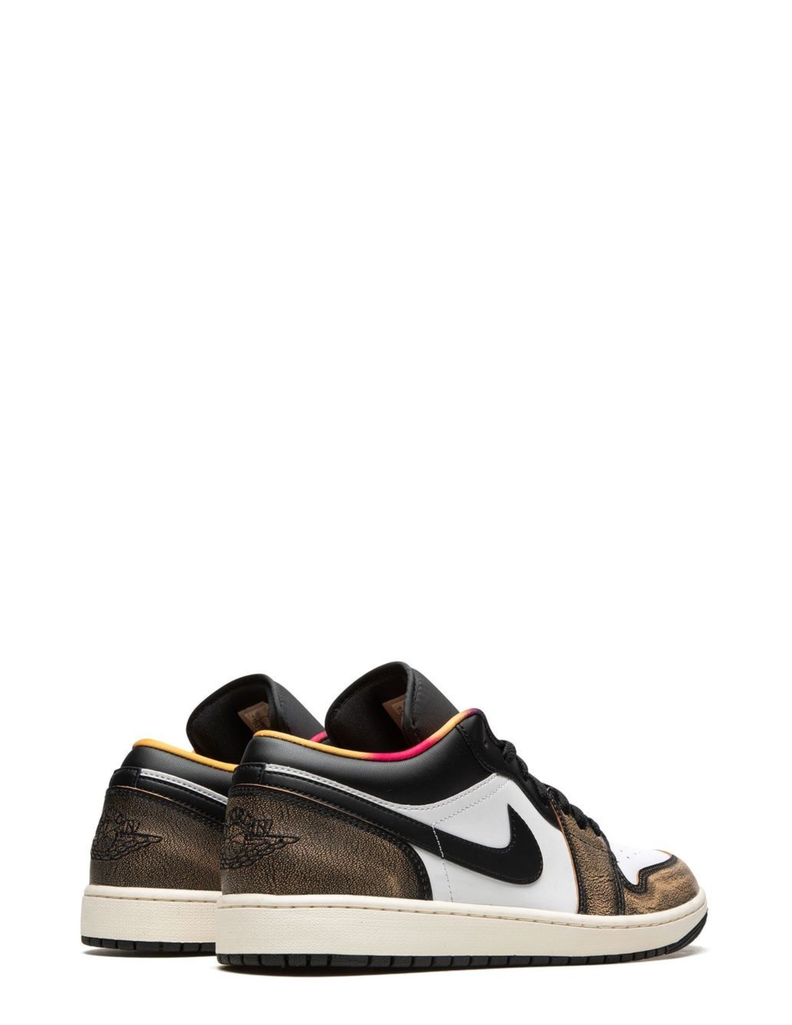 Air jordan 1 Low SE Wear Away Tan yellow