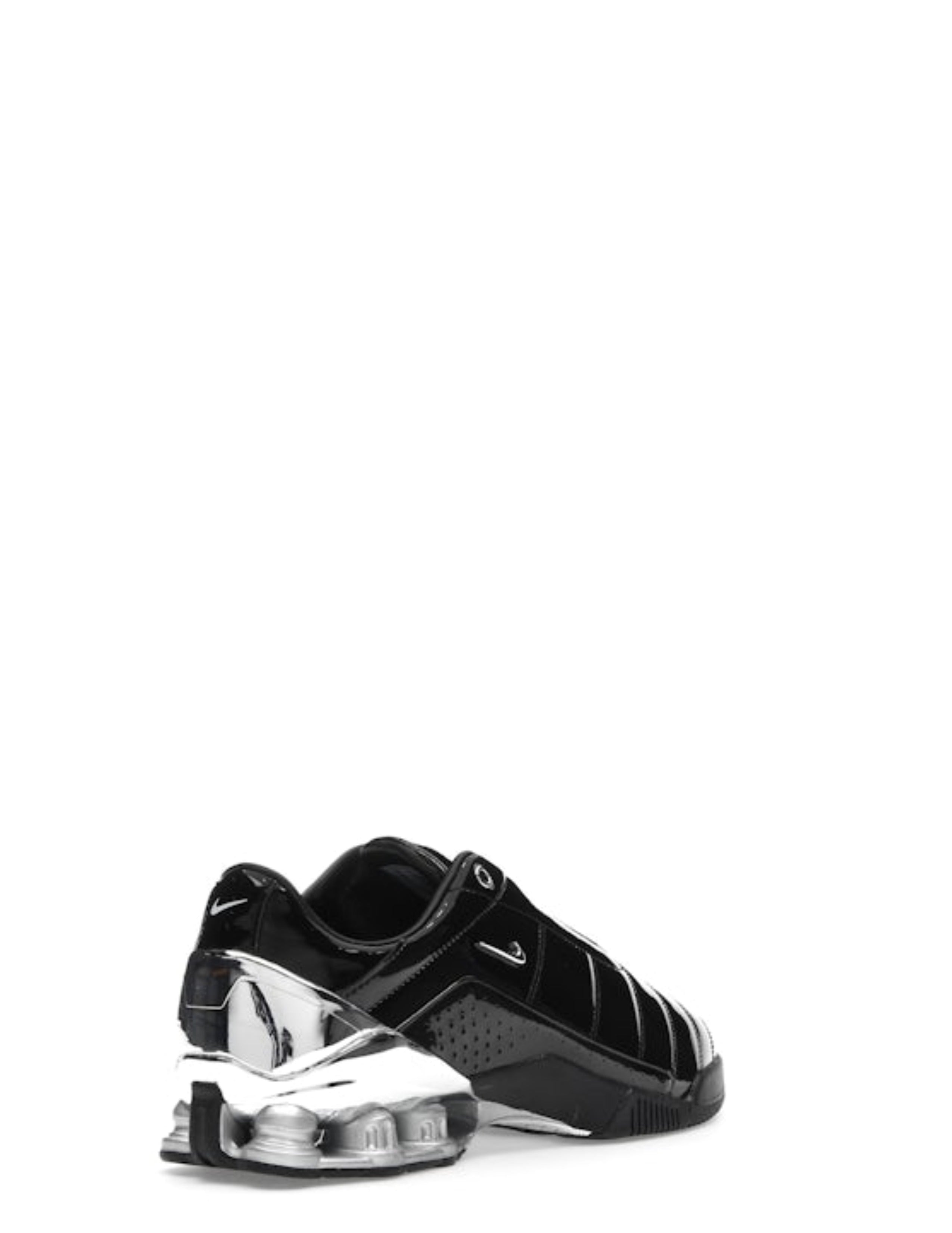Nikee Total 90 Shox MagiaBlack and Metallic Silver