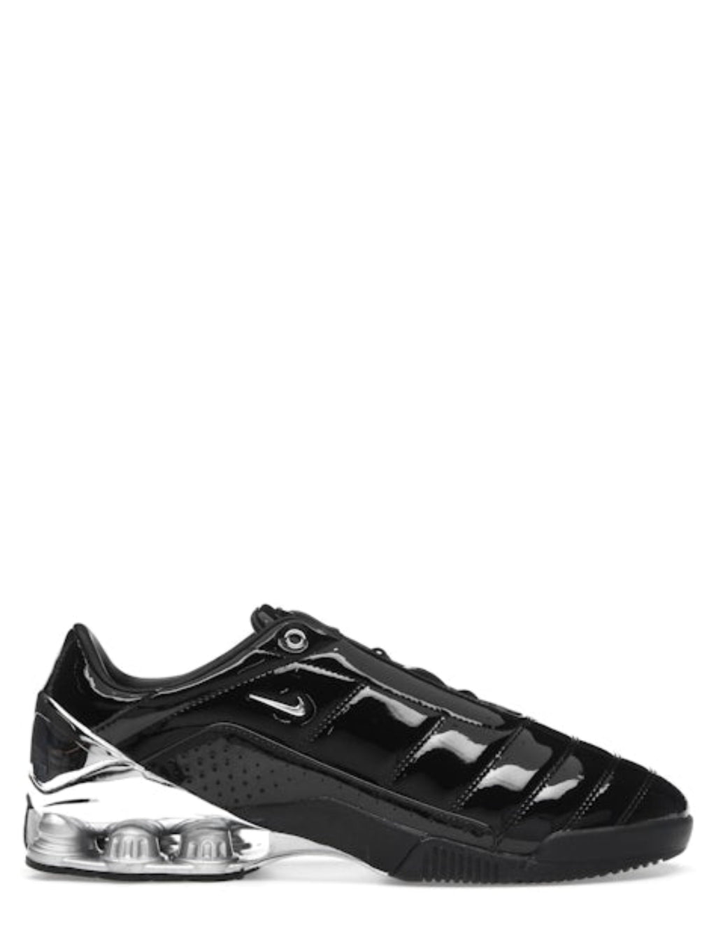 Nikee Total 90 Shox MagiaBlack and Metallic Silver