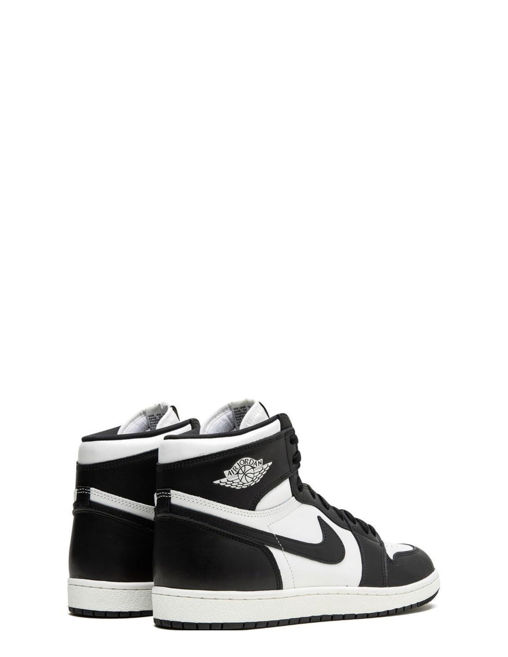 air jordan retro 1 high black white semi ua (292)