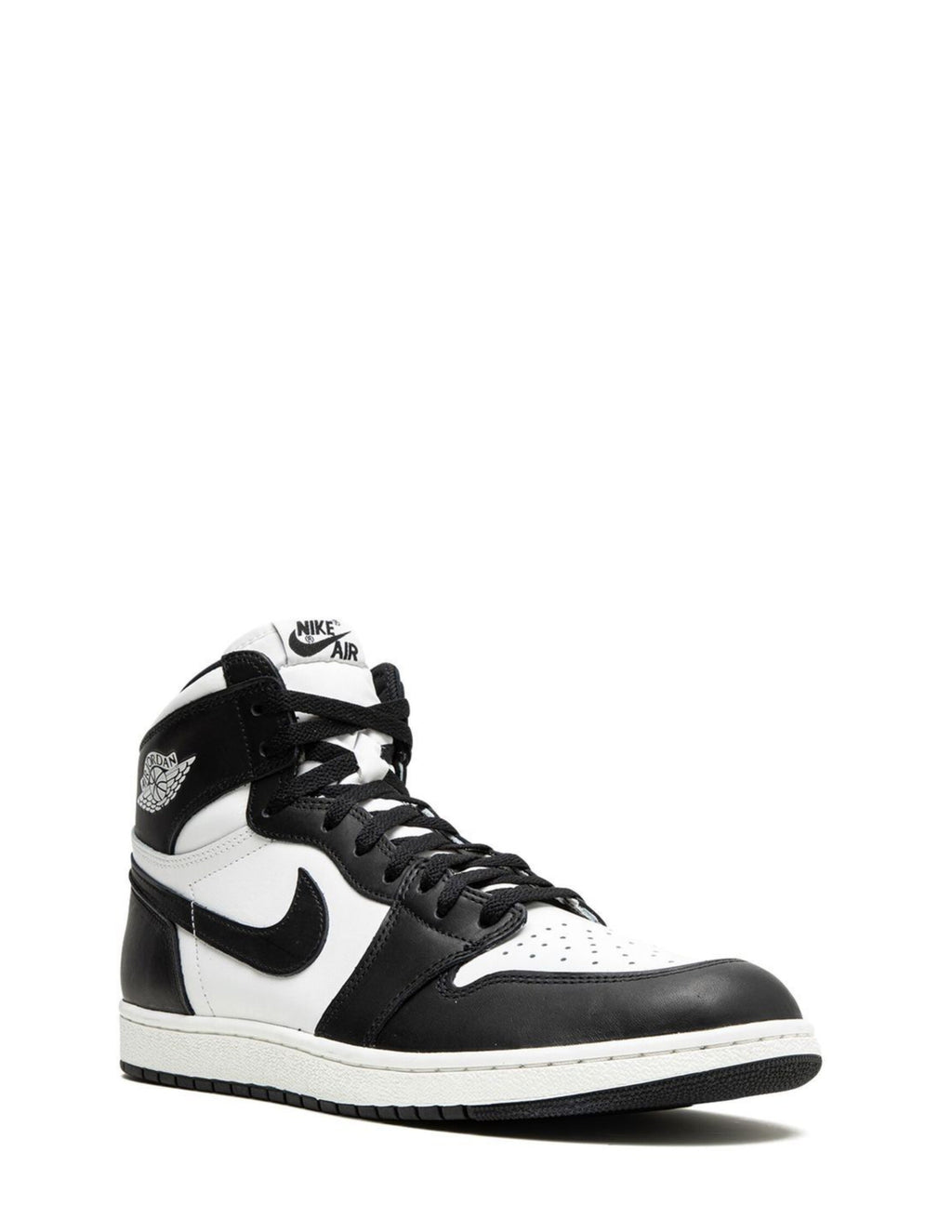 air jordan retro 1 high black white semi ua (292)