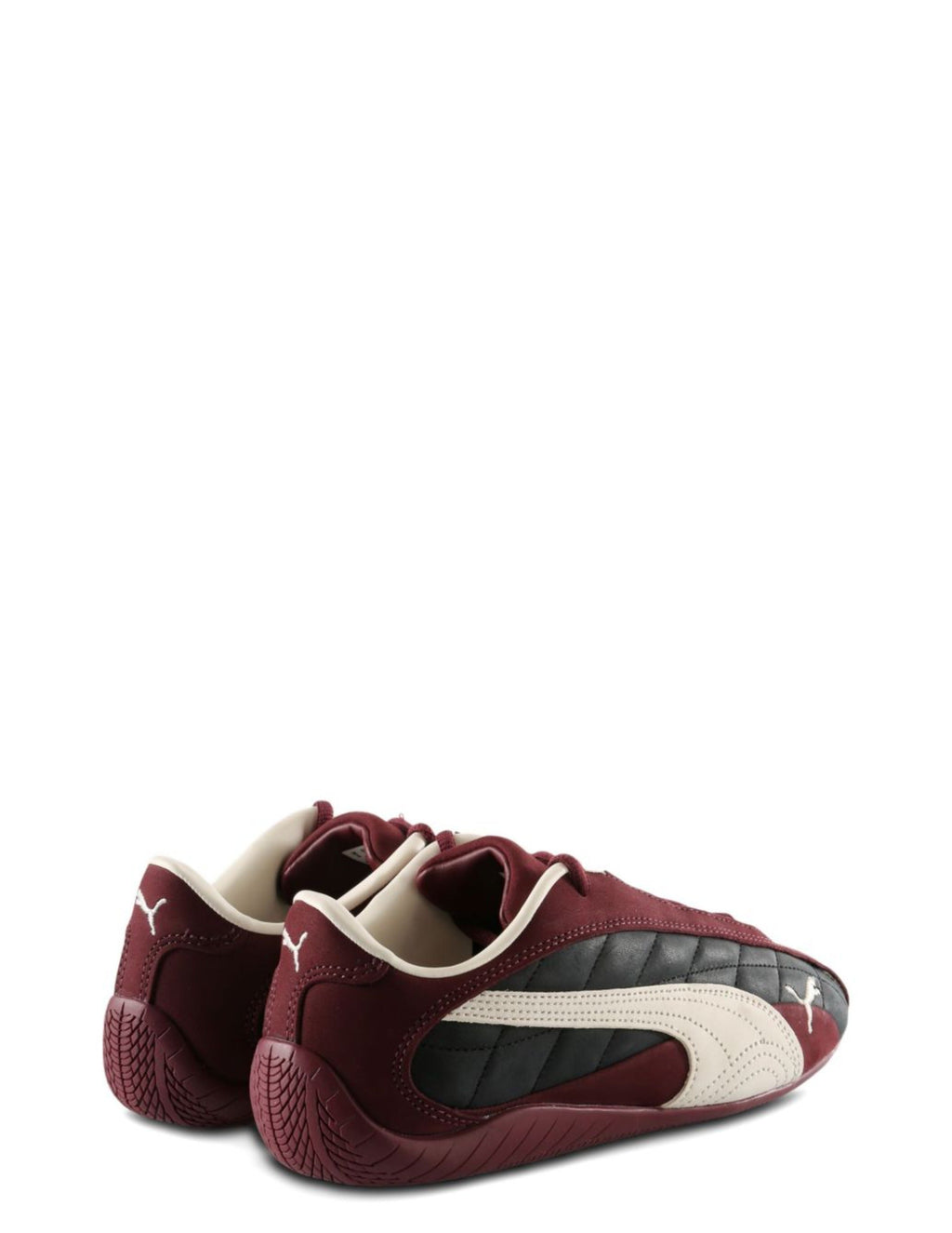 Pumaa Speedcat Plus Quilted Ruby Shimmer Warm White