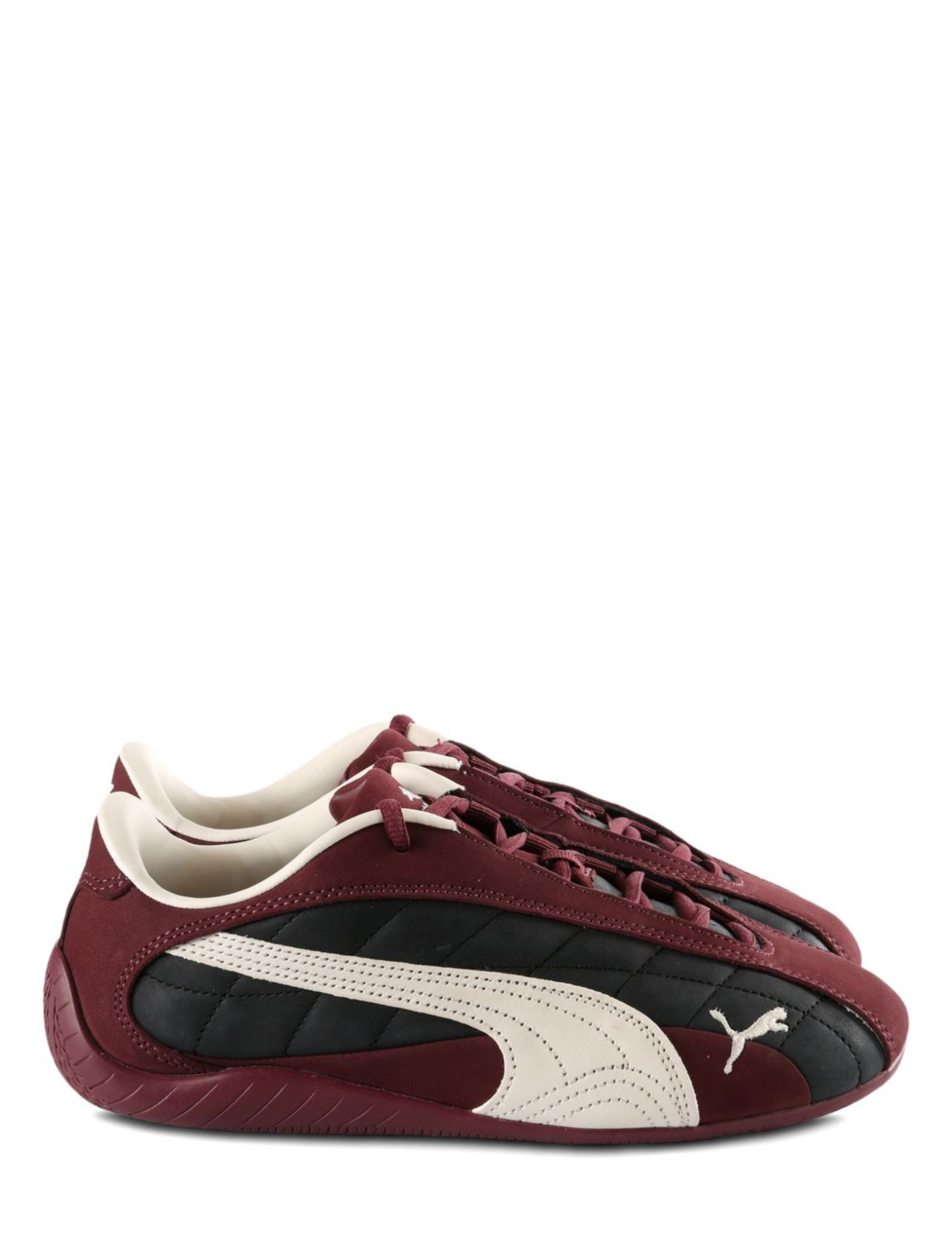 Pumaa Speedcat Plus Quilted Ruby Shimmer Warm White