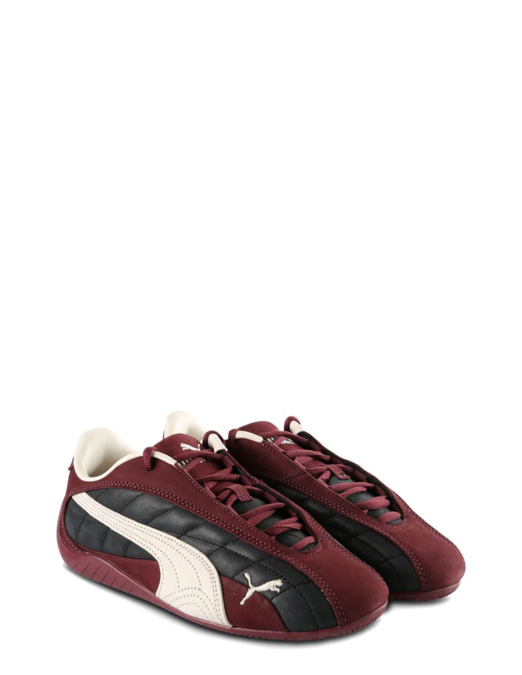 Pumaa Speedcat Plus Quilted Ruby Shimmer Warm White