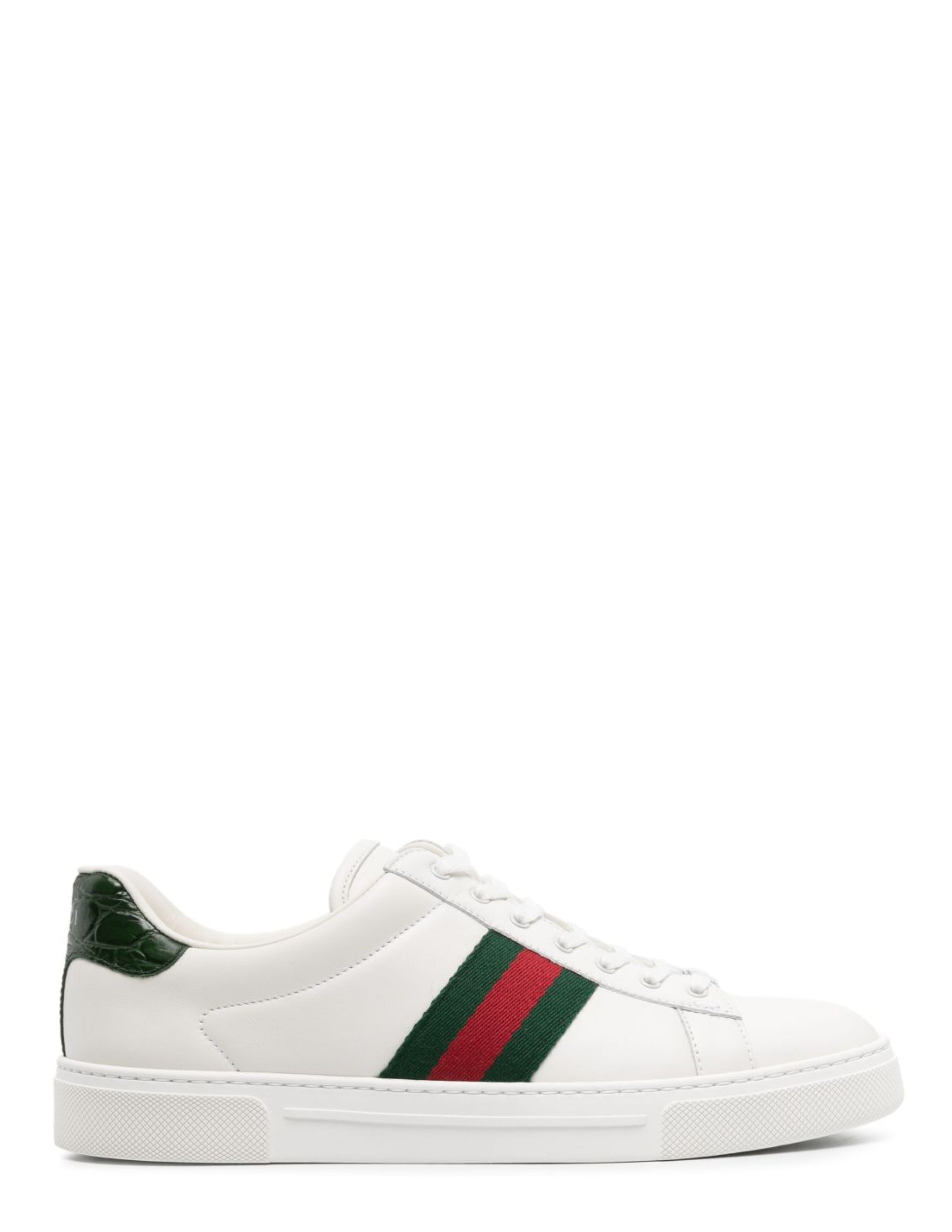 Guccii ACE BLUE RED TRAINER 407