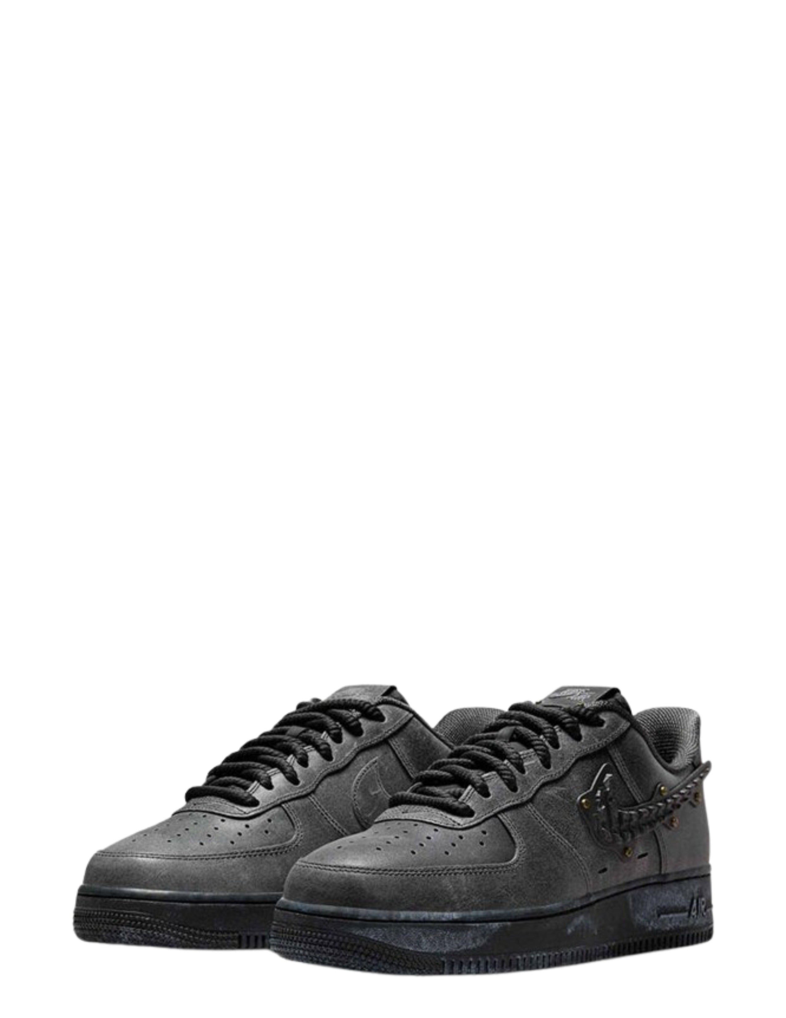 Nikee AirForce 1 Low Medium Ash Black 439