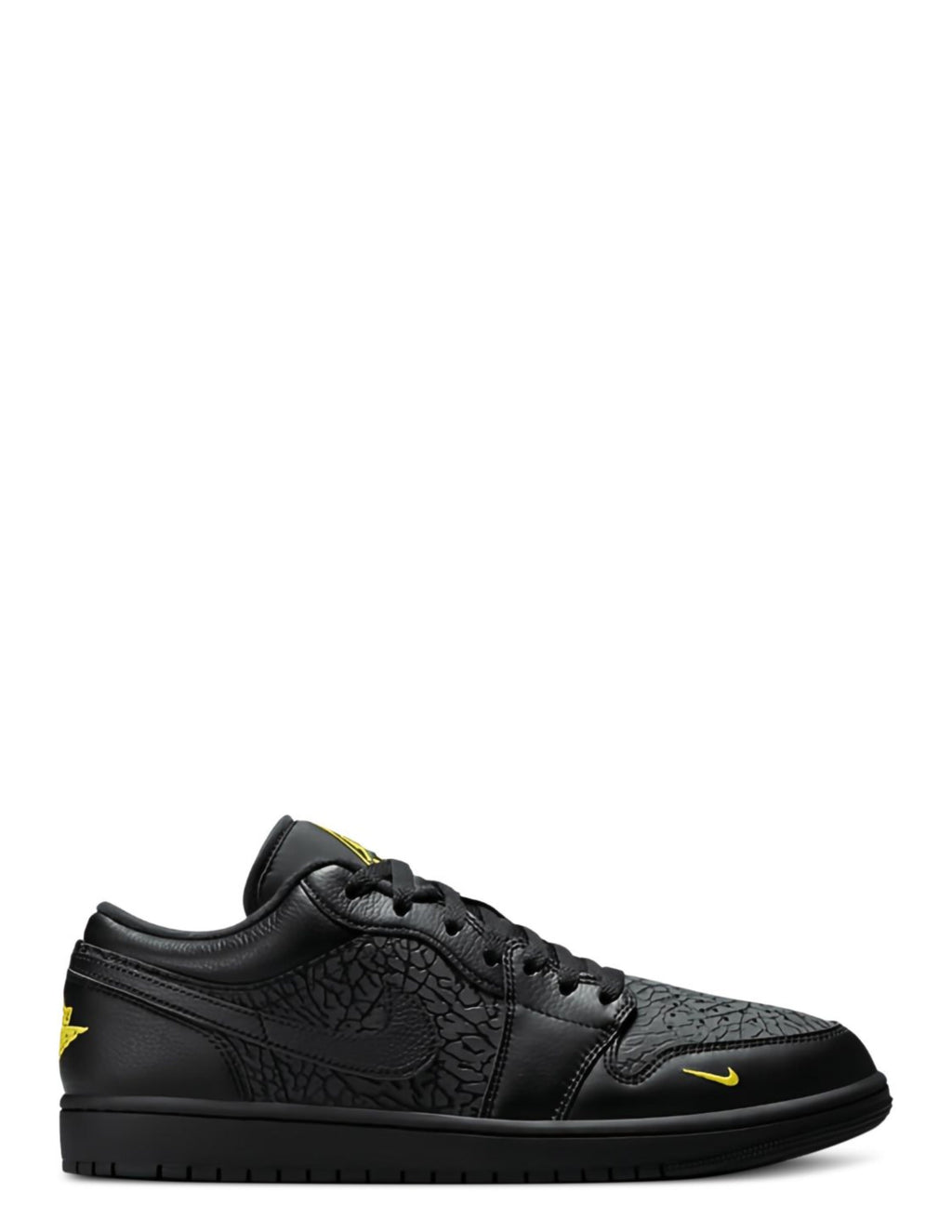 Nikee Air Jordan 1 Low SE Black Anthracite Tour Yellow