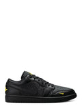 Nikee Air Jordan 1 Low SE Black Anthracite Tour Yellow