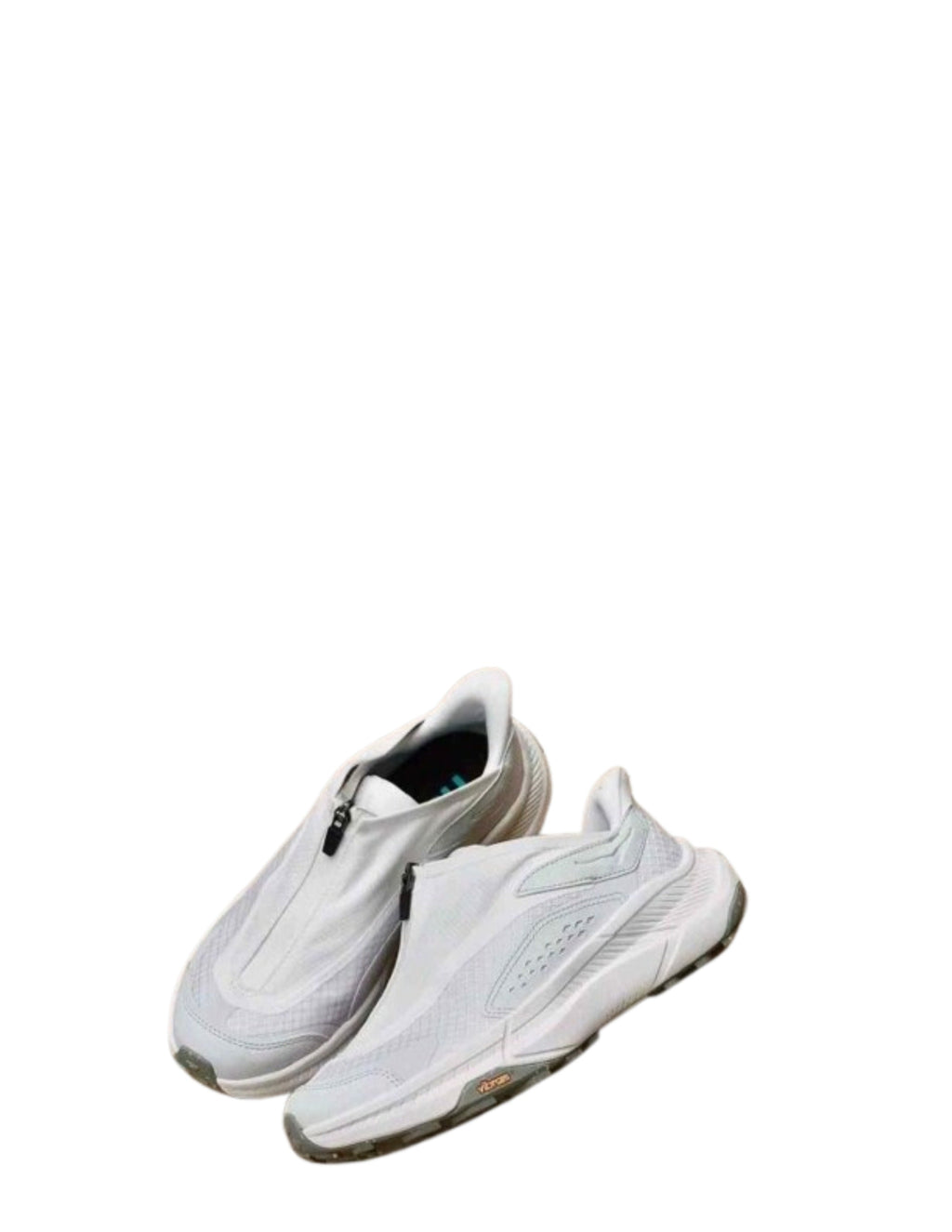 Hoka Project Transport White Cosmic Grey