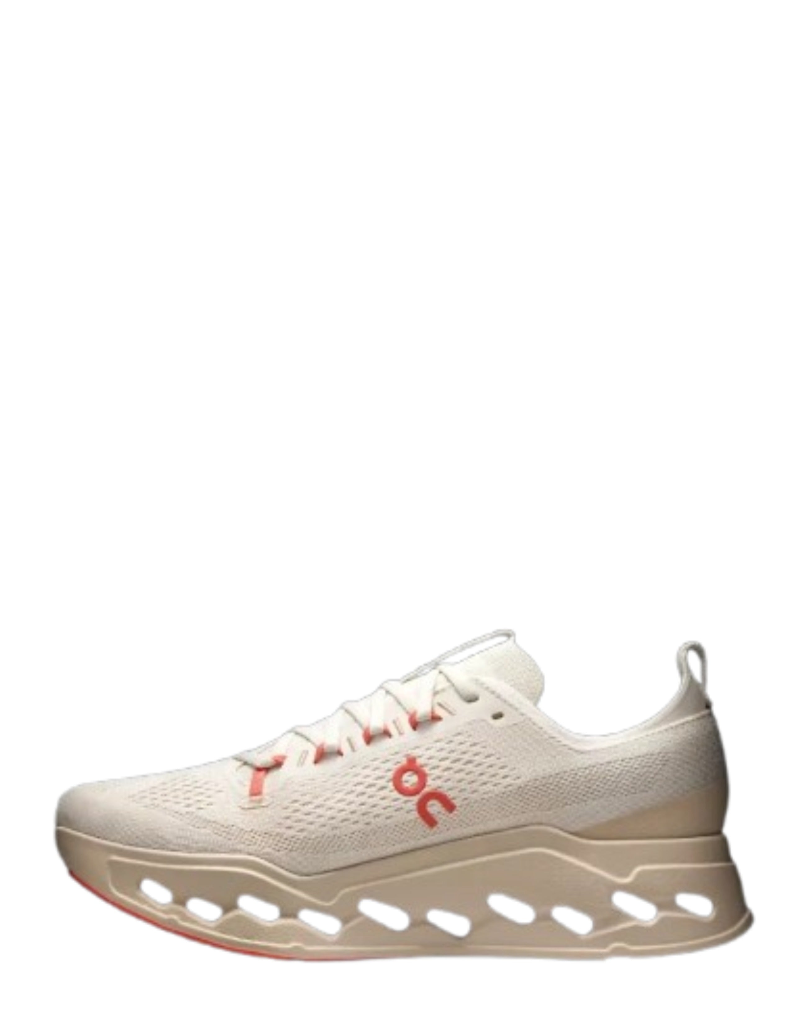 On Cloudsurfer Max Ivory White Salmon 348