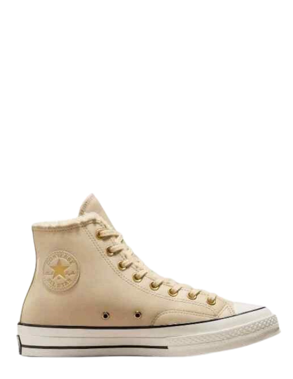 conversee. Chuck 70 Leather & Fur Sherpa Miso Glaze