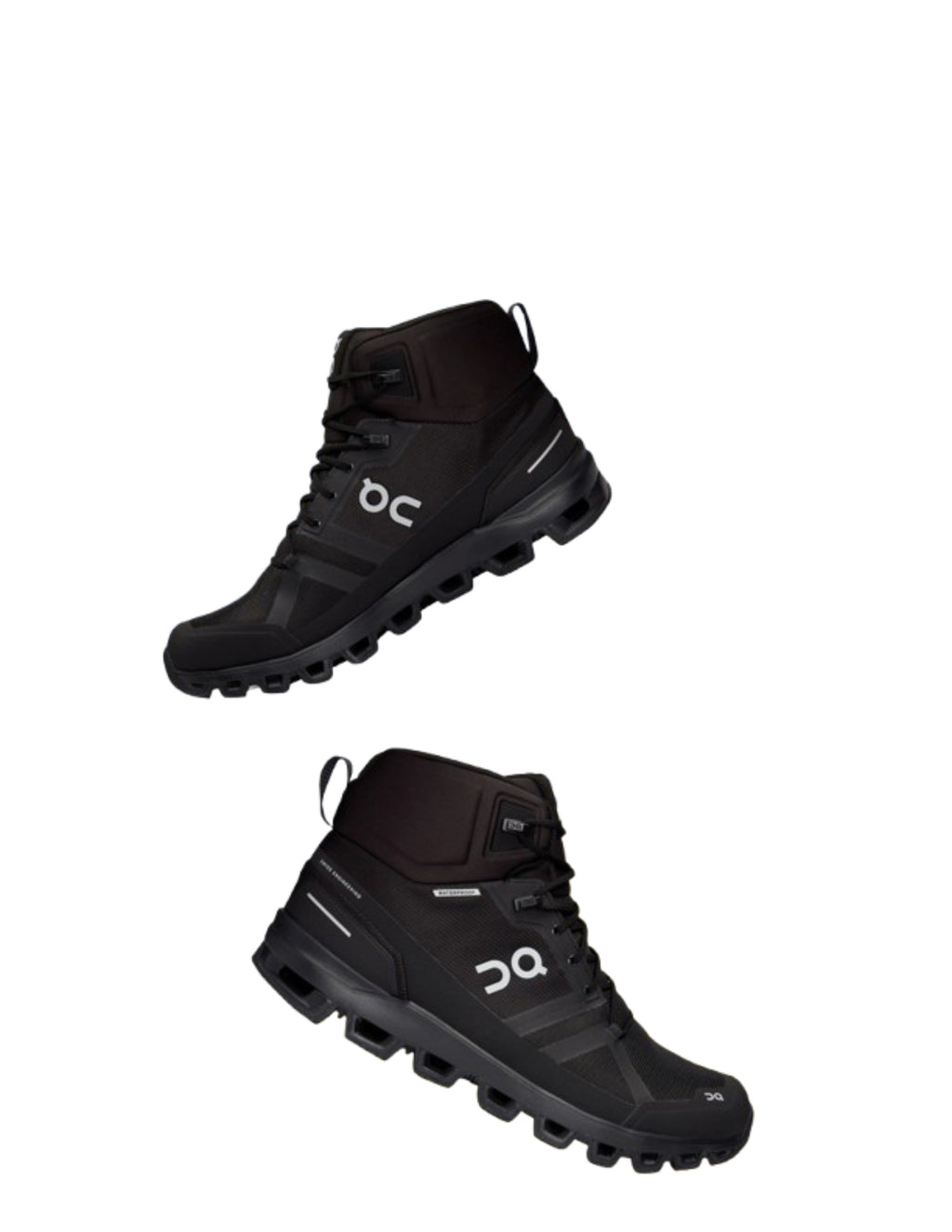 ON Cloudrock Mid waterproof WP Boots All Black
