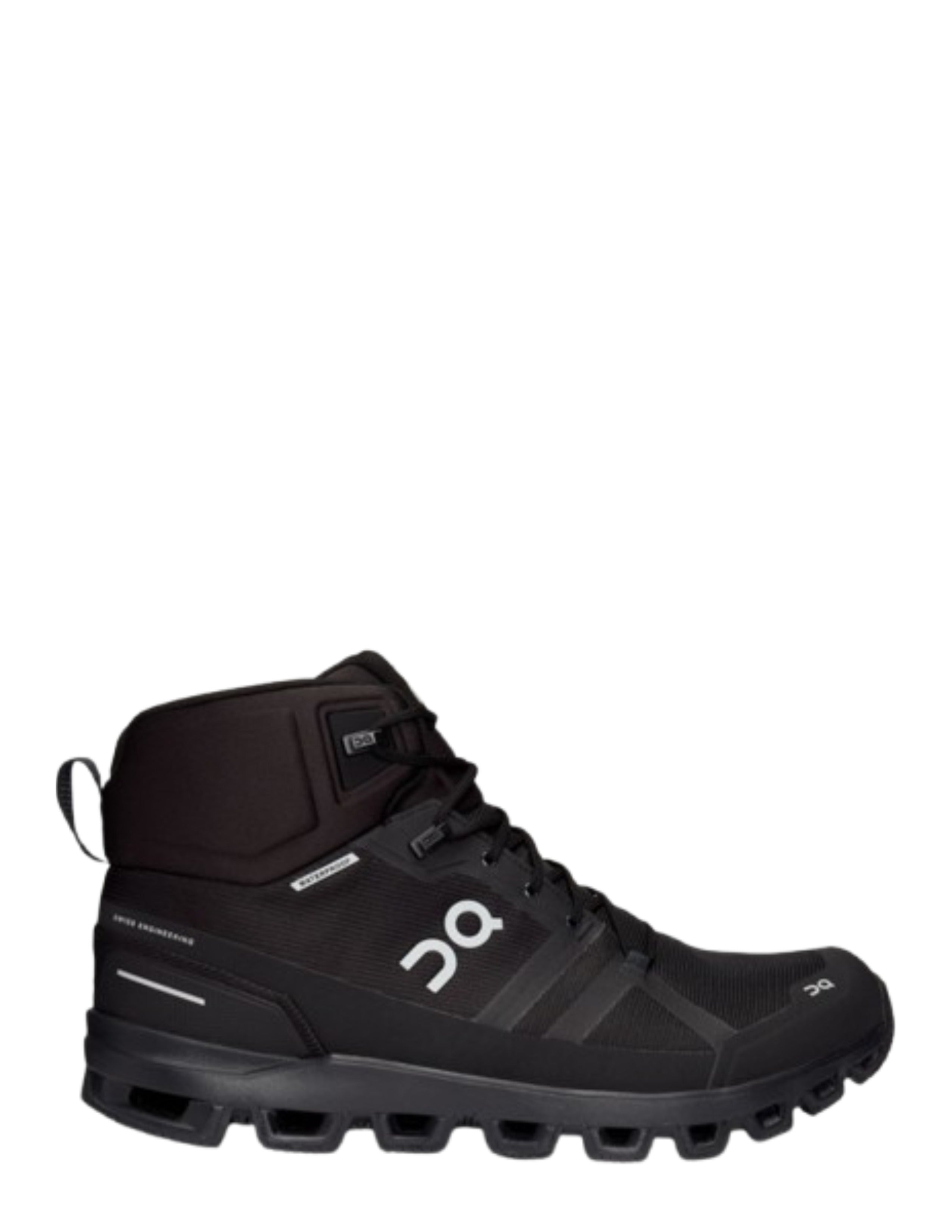 ON Cloudrock Mid waterproof WP Boots All Black