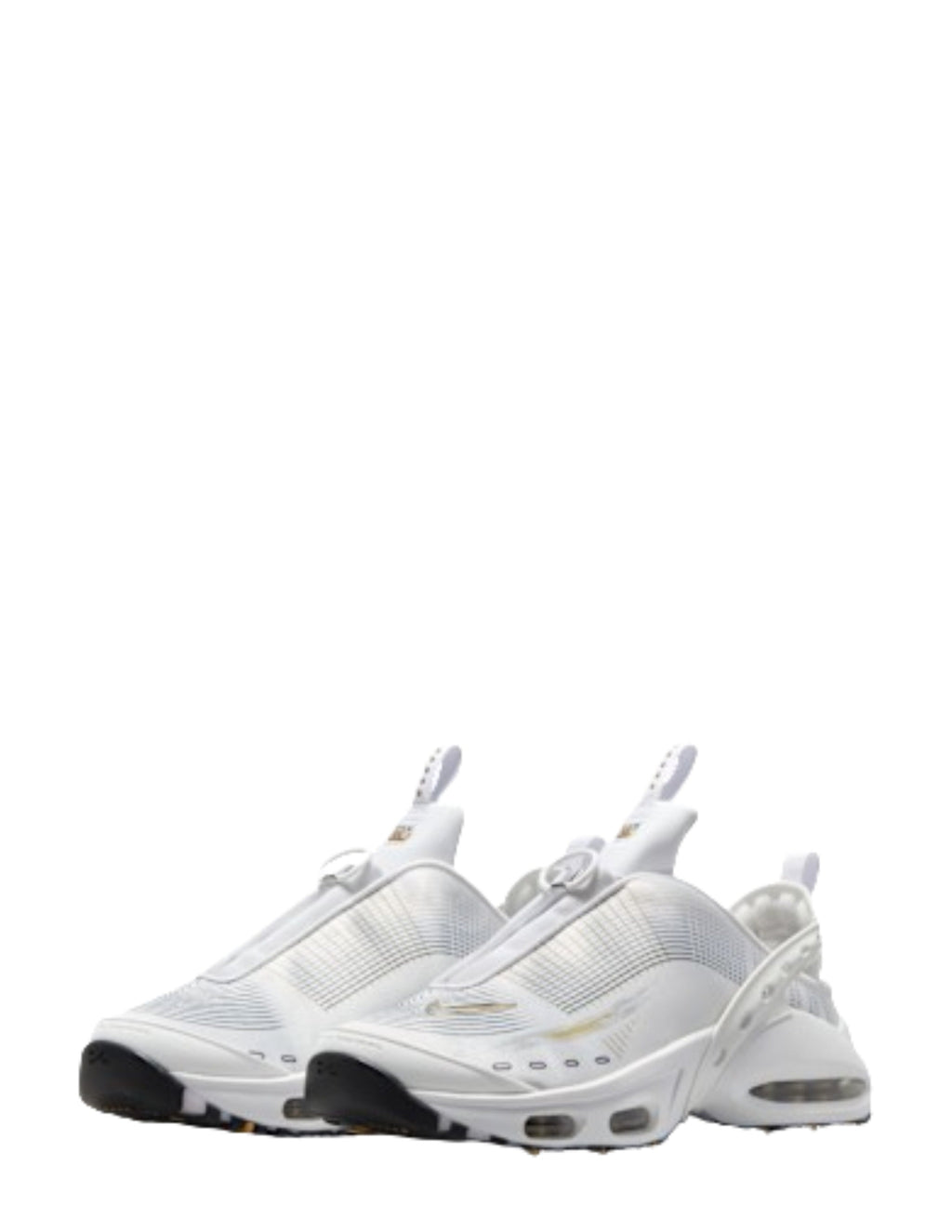 Nikee AirMax Craze White Metallic Gold