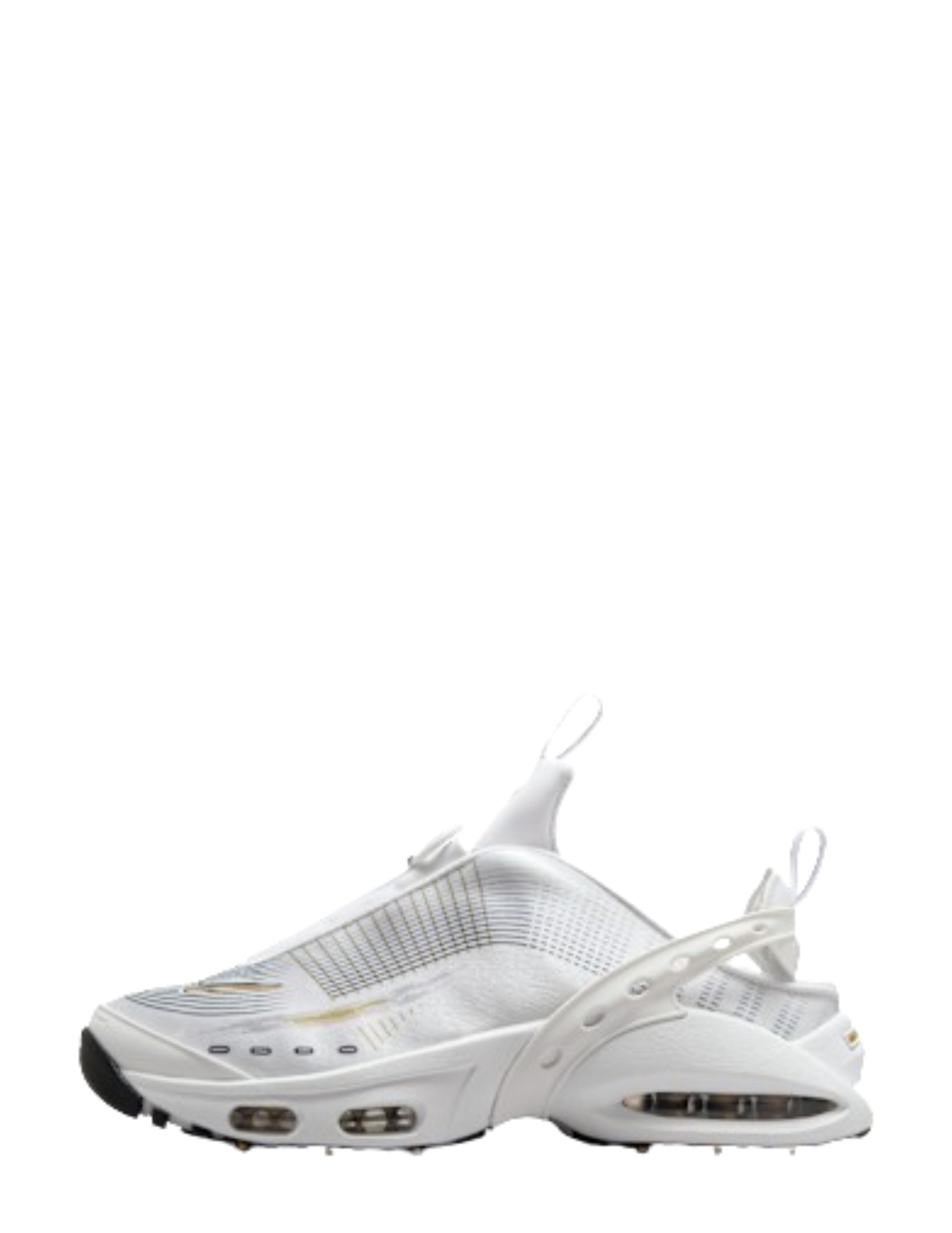 Nikee AirMax Craze White Metallic Gold
