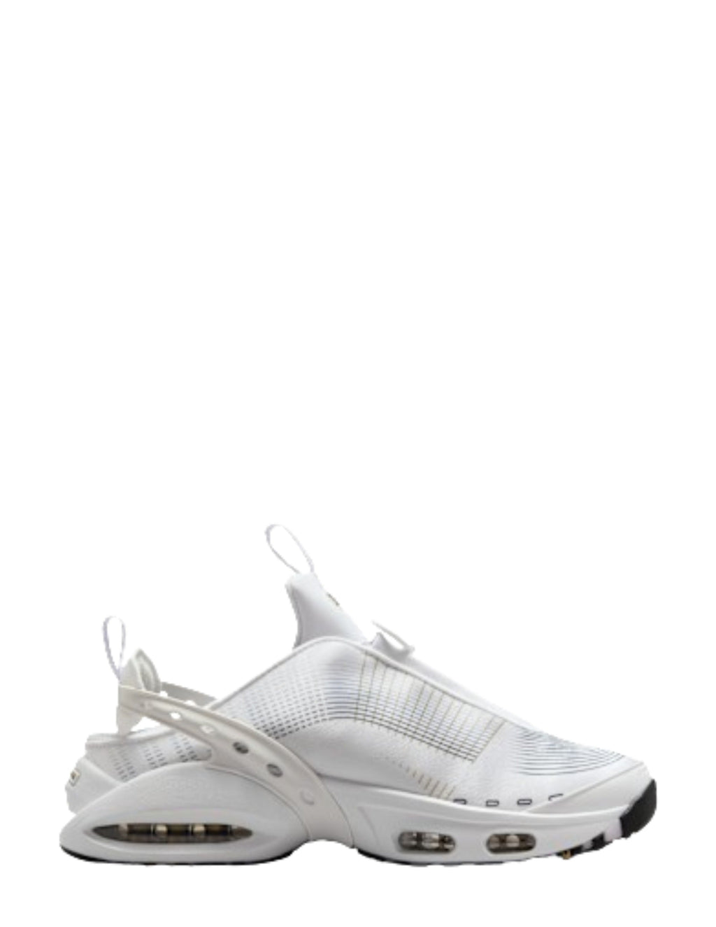 Nikee AirMax Craze White Metallic Gold