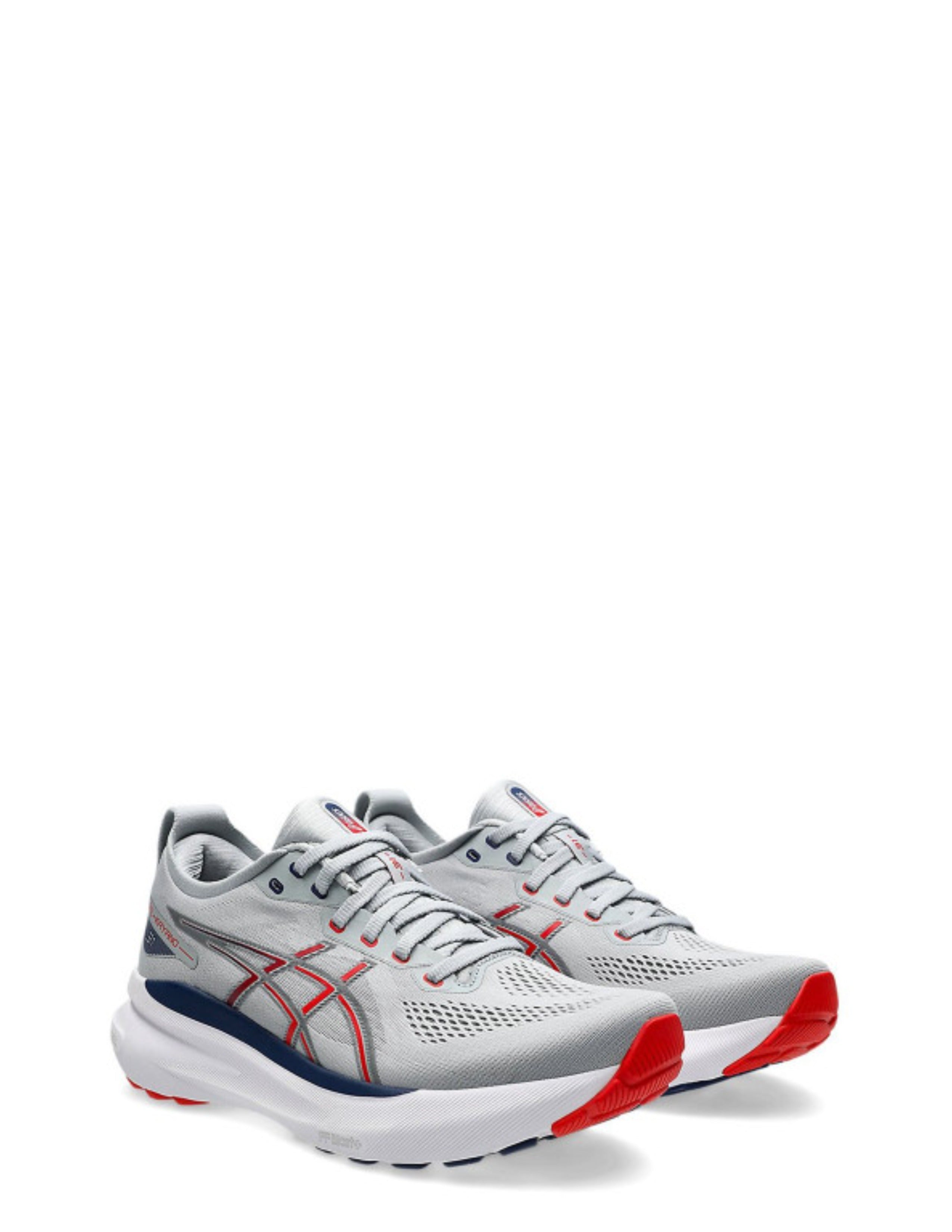 Asicss Gel Kayano 31 Piedmont Grey Fiery Red