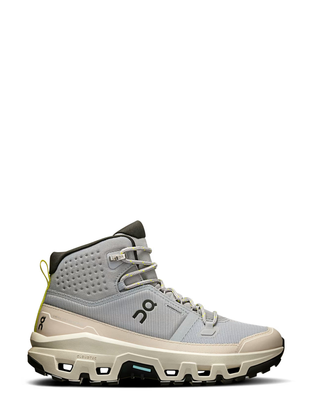 On Running CloudRock Mid WP Hiking & Trail Alloy Ice 946