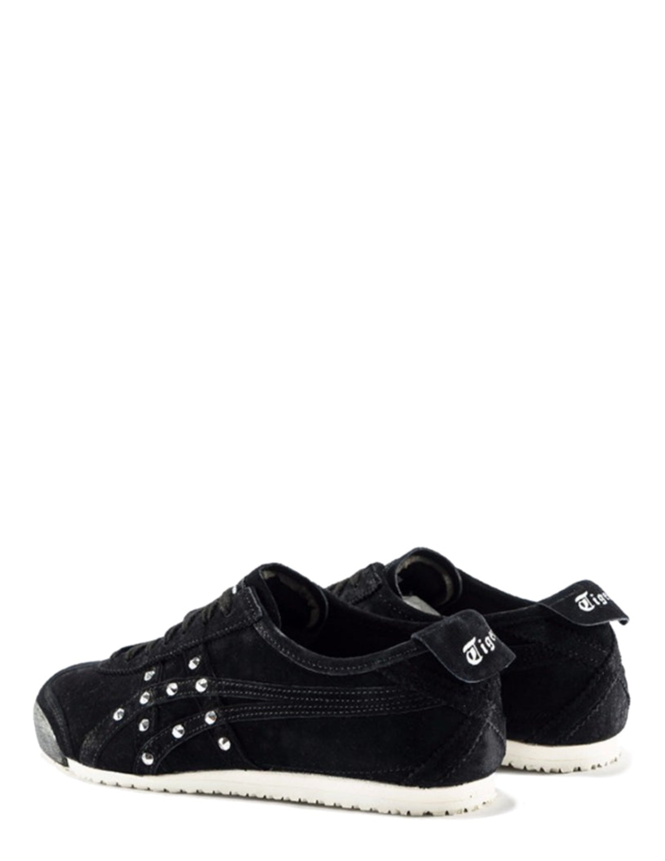 Onitsukka Tiger Unisex Mexico 66 Sneakers Black Suede Diamond