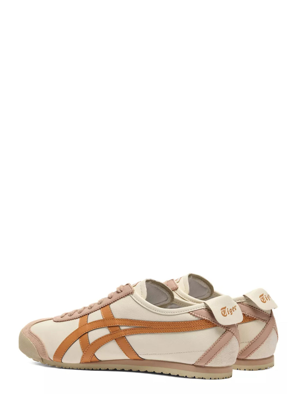 Onitsukka Tiger Mexico 66 Birch and Rust Orange