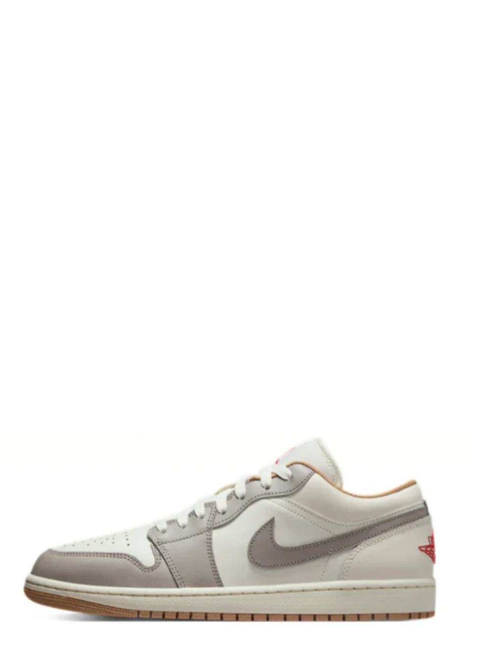 Air Jordan 1 Low Sail College Grey Hemp