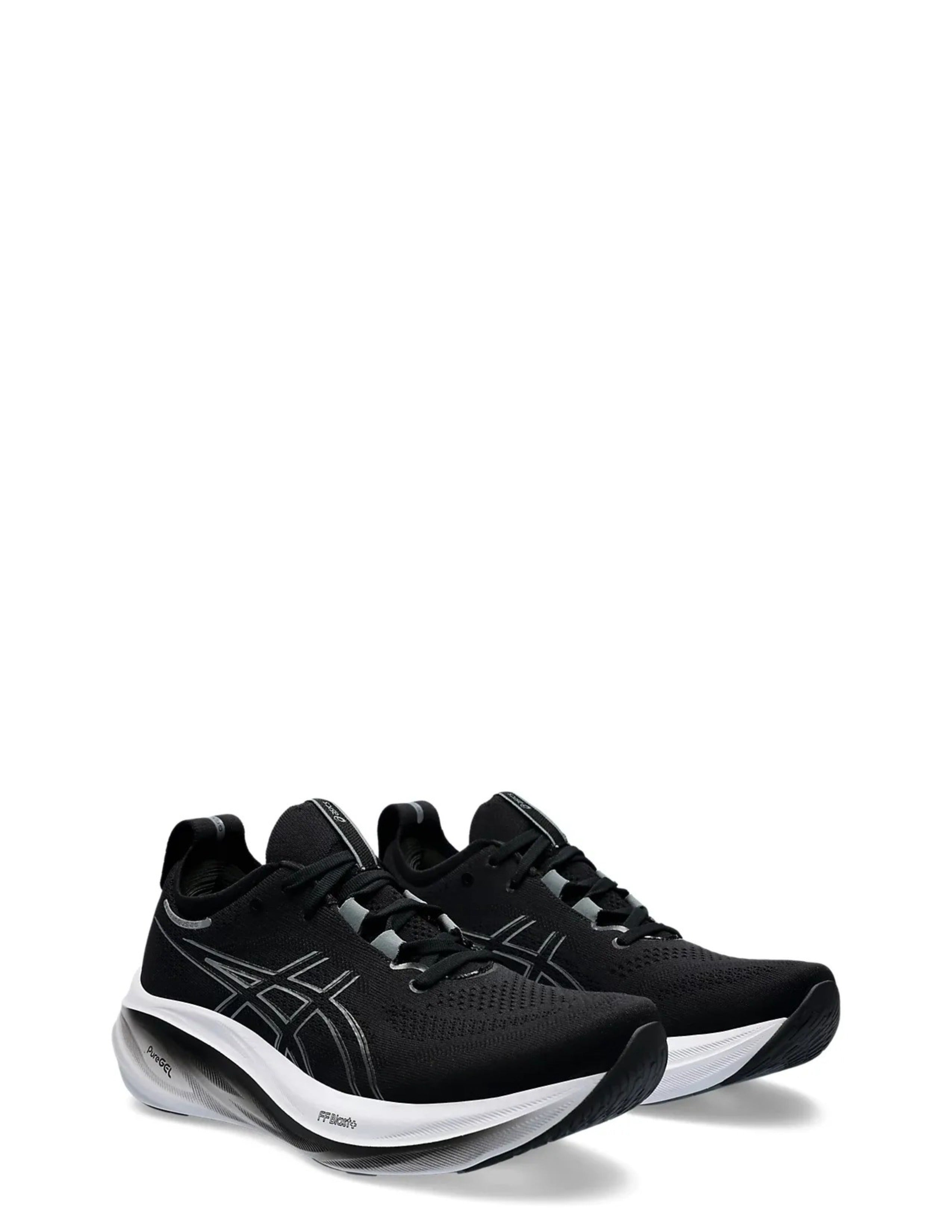 ASICSS GEL NIMBUS 25 BLACK WHITE