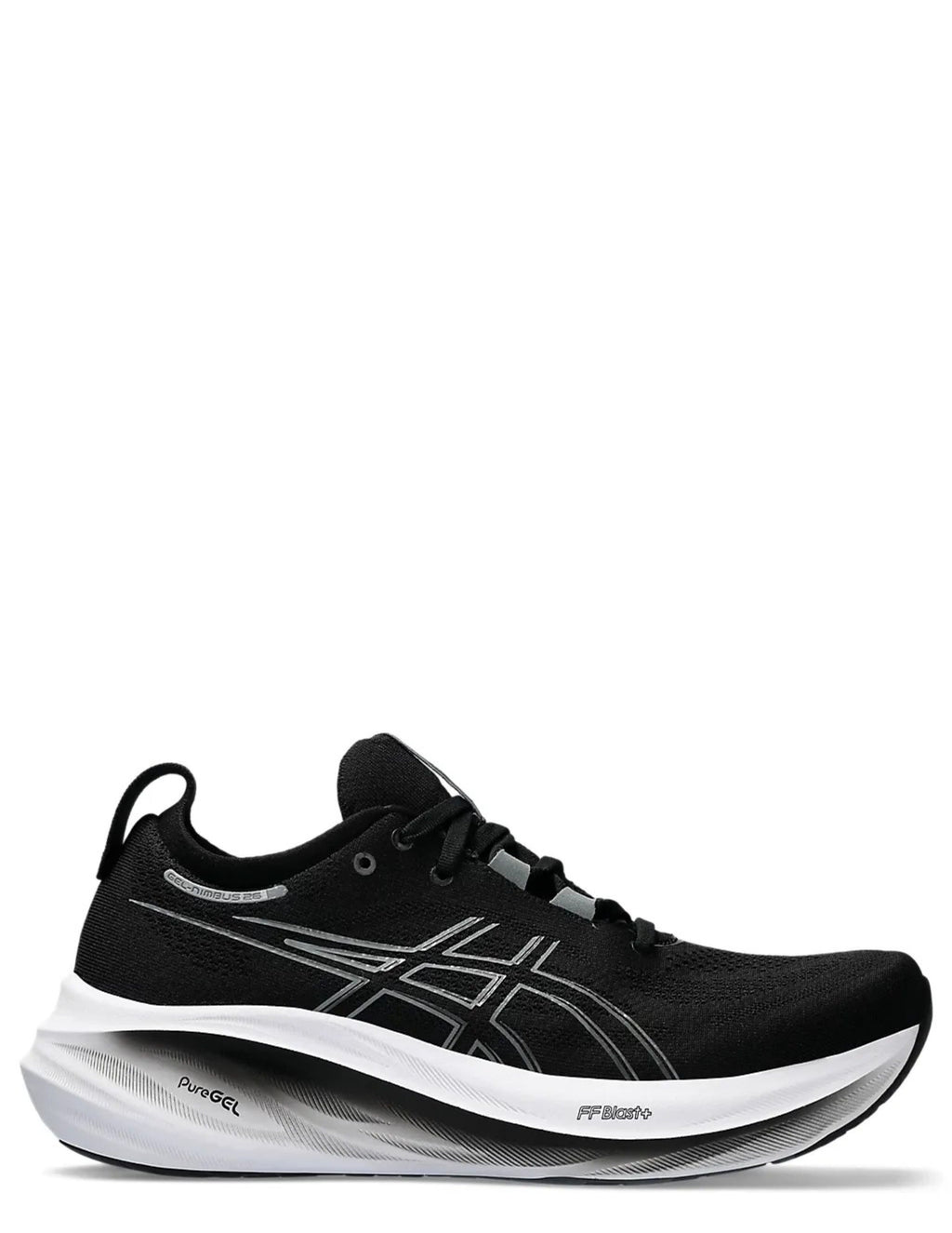 ASICSS GEL NIMBUS 25 BLACK WHITE