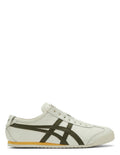 tiger mexico 66 slip on leather cream olive mango mens fix