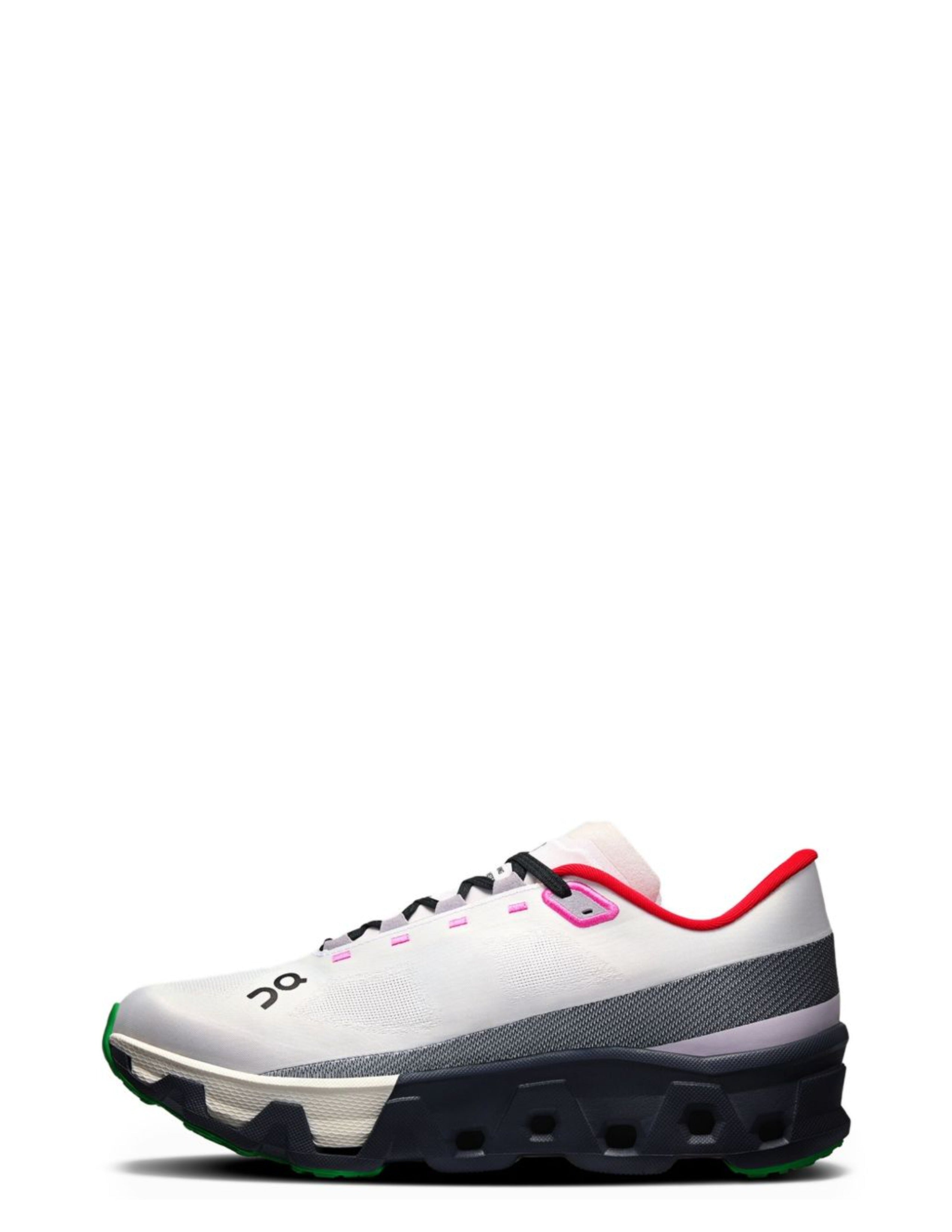 On Cloud Monster Silver Iron Red