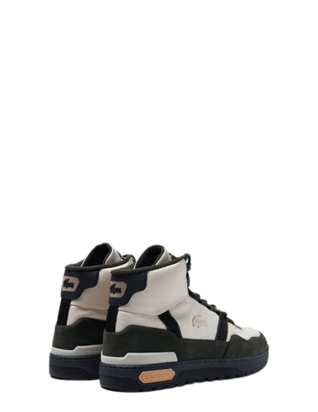 Lacostee T Clip Winter Mid Beige Dark Green 1046