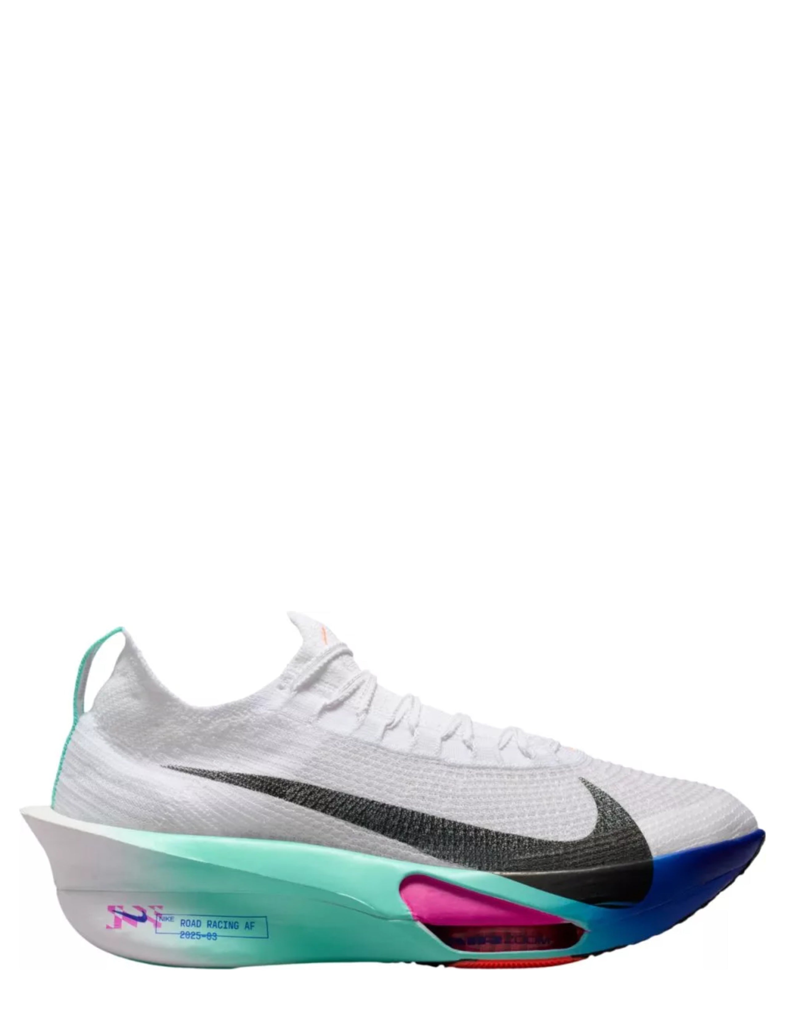 Nikee Zoom Alphafly 3 WhiteHyper Turquoise Concord Black